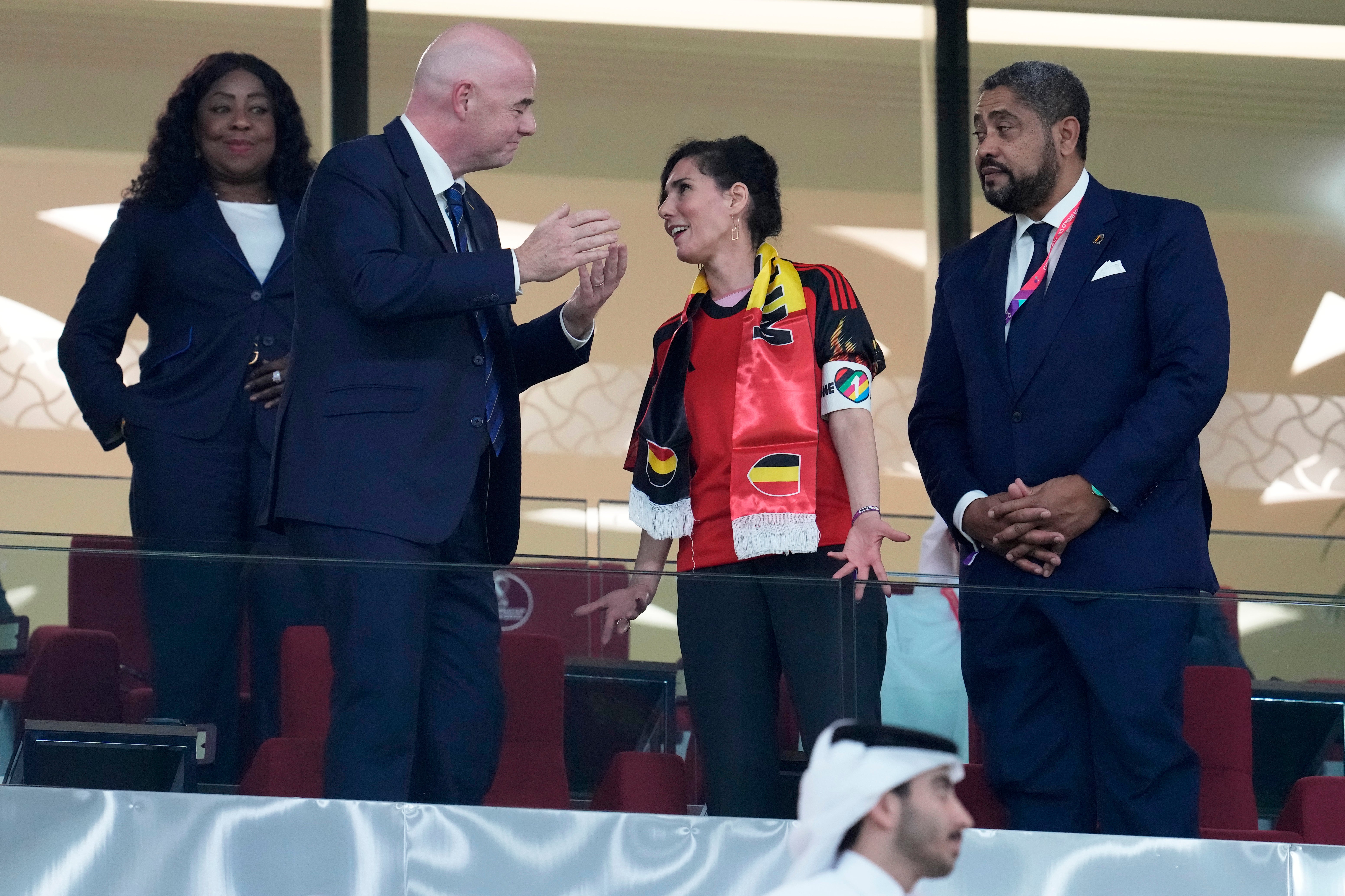 APTOPIX WCup Belgium Canada Soccer