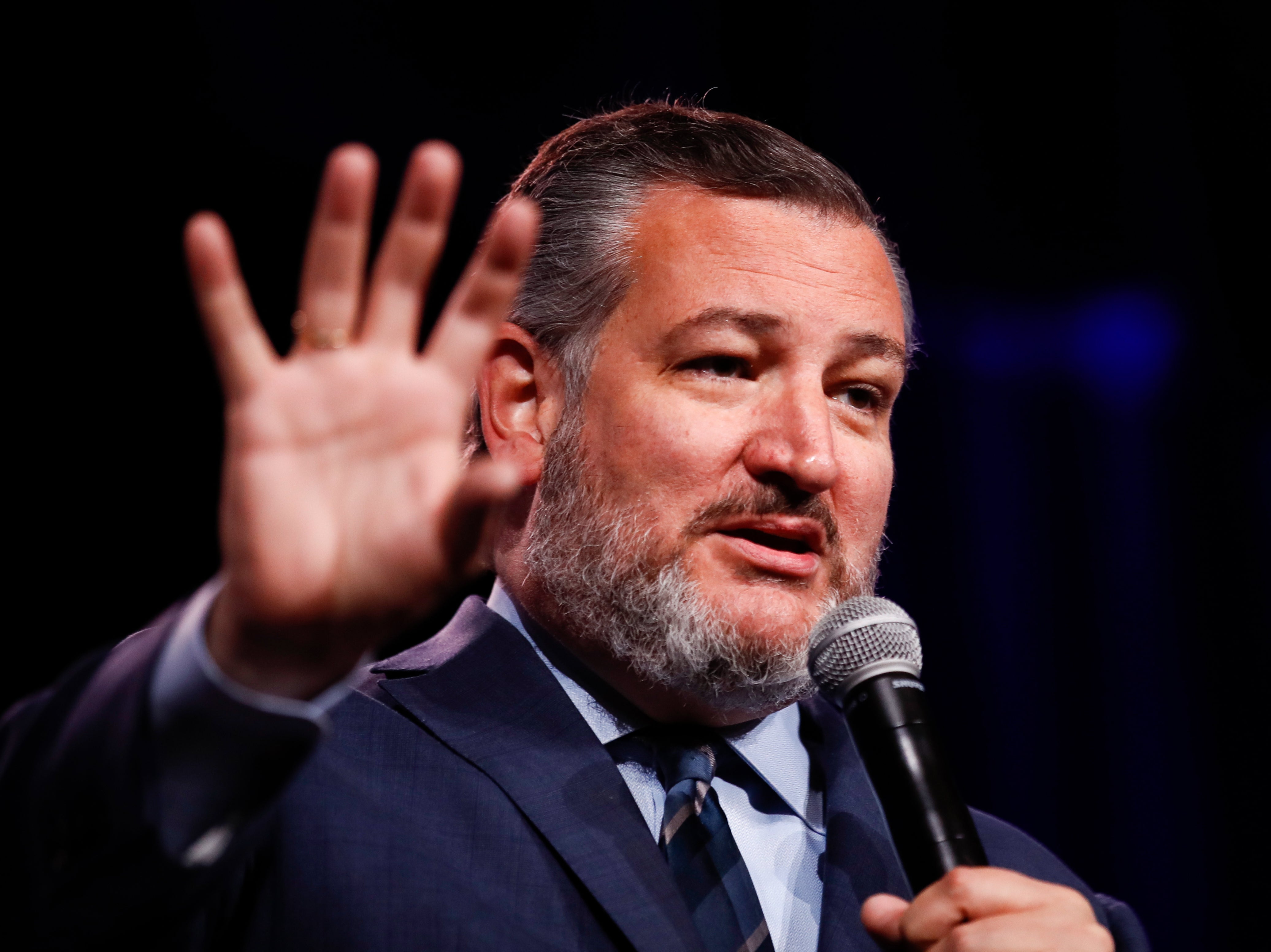 Ted Cruz’s Twitter feed swamped with messages as Texas faces snowstorm: ‘Are you packed?’