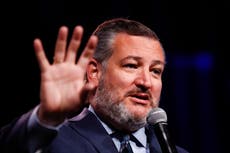 Ted Cruz’s Twitter feed swamped with messages as Texas faces snowstorm: ‘Are you packed?’