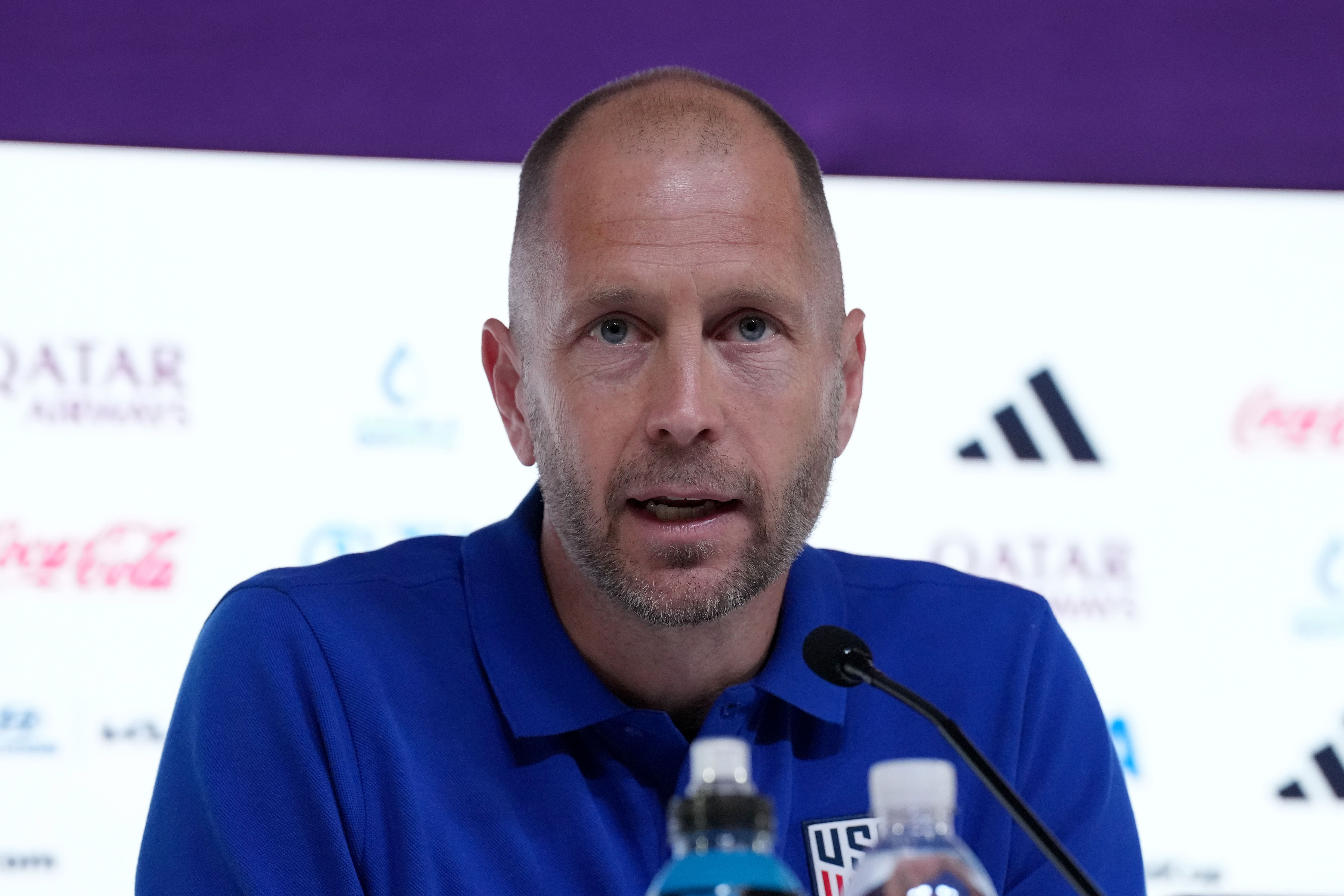 Gregg Berhalter’s side take on England on Friday (Jonathan Brady/PA)