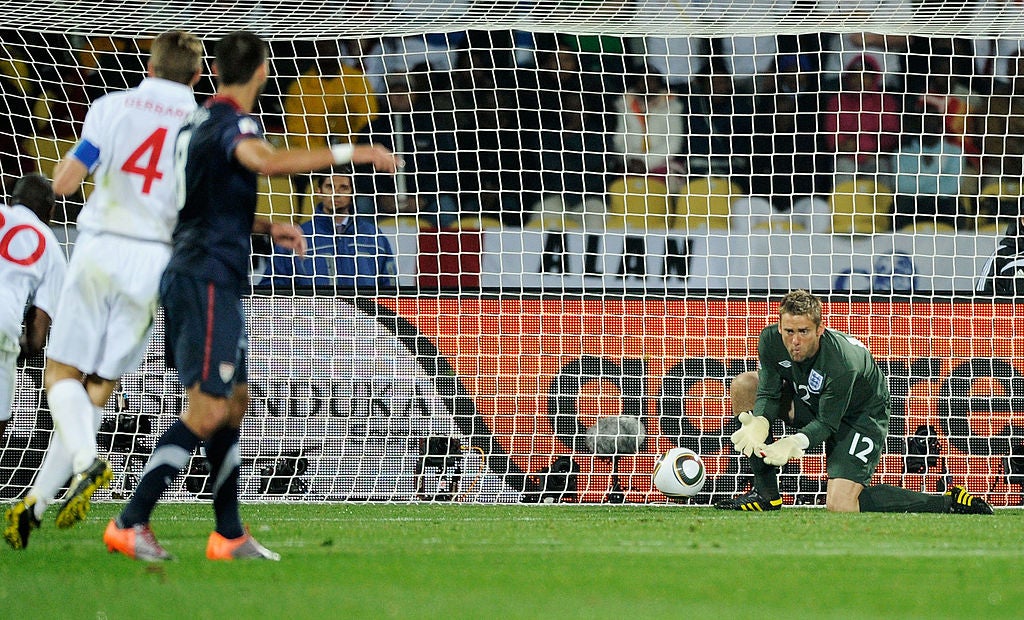 England have never beaten the USA at the World Cup, including the 2010 tournament where Rob Green made a calamitous mistake in goal