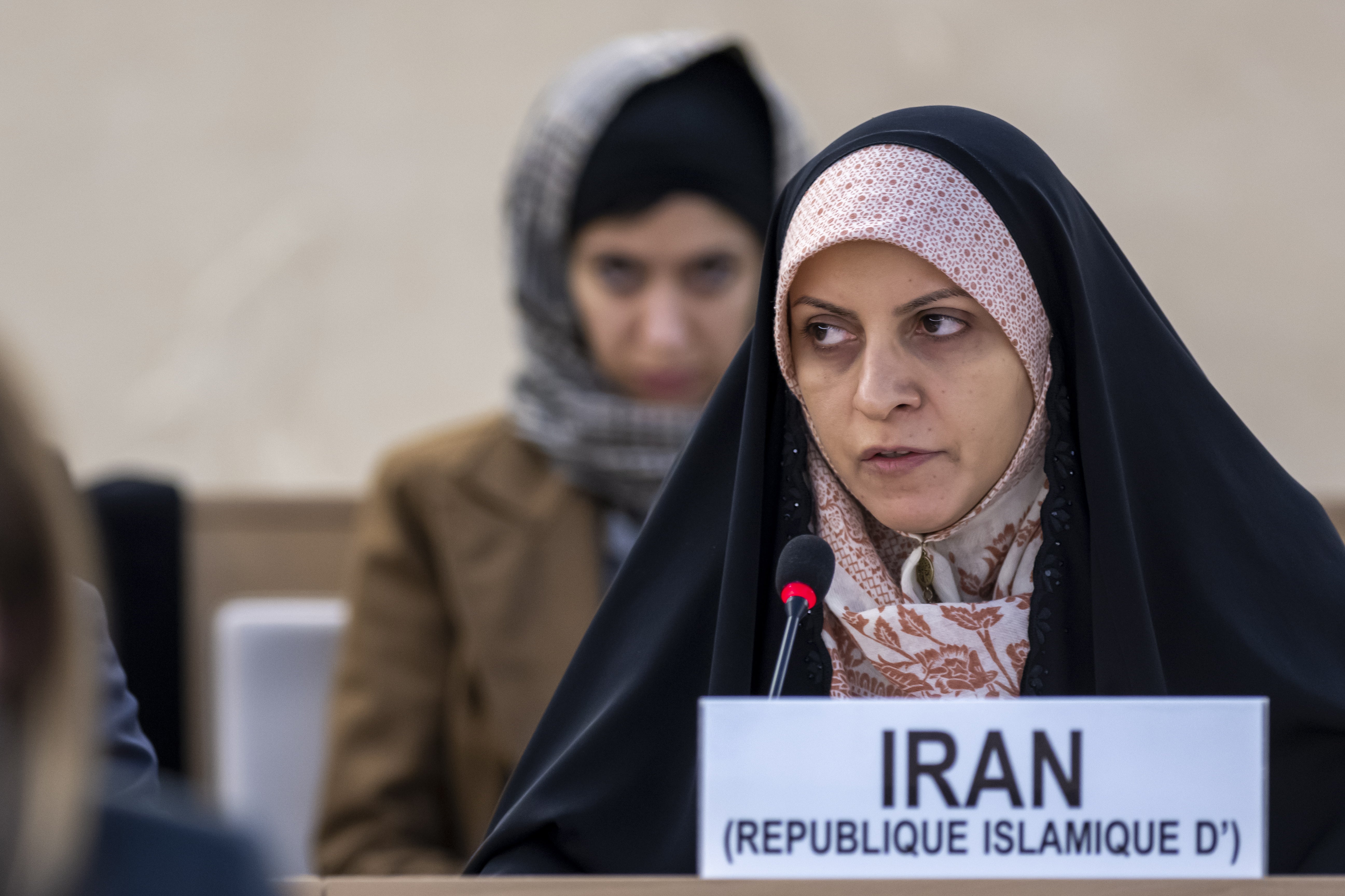 Deputy of the vice-president for women and family affairs of the Islamic Republic of Iran, Khadijeh Karimi