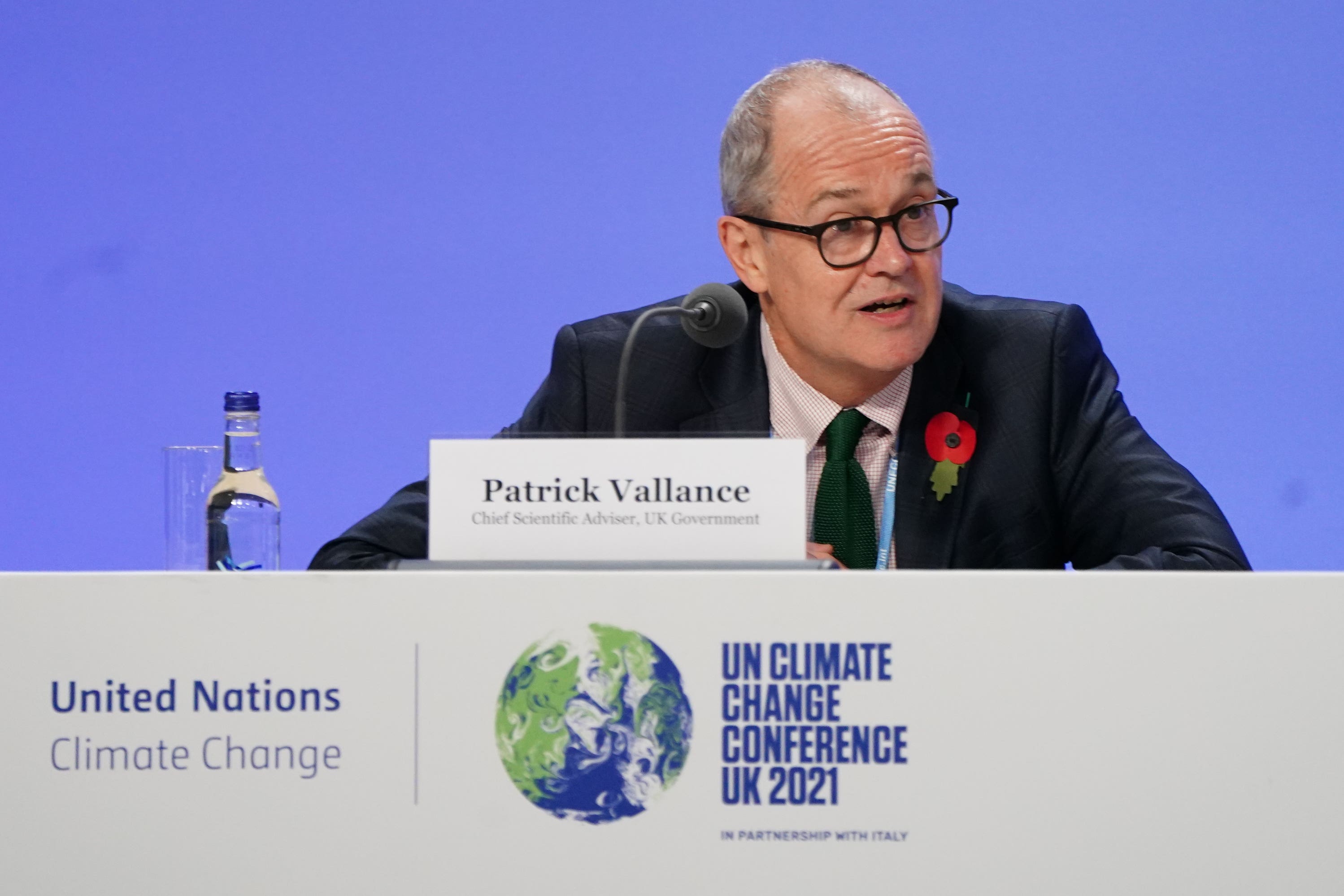 Chief scientific adviser Sir Patrick Vallance (Jane Barlow/PA)