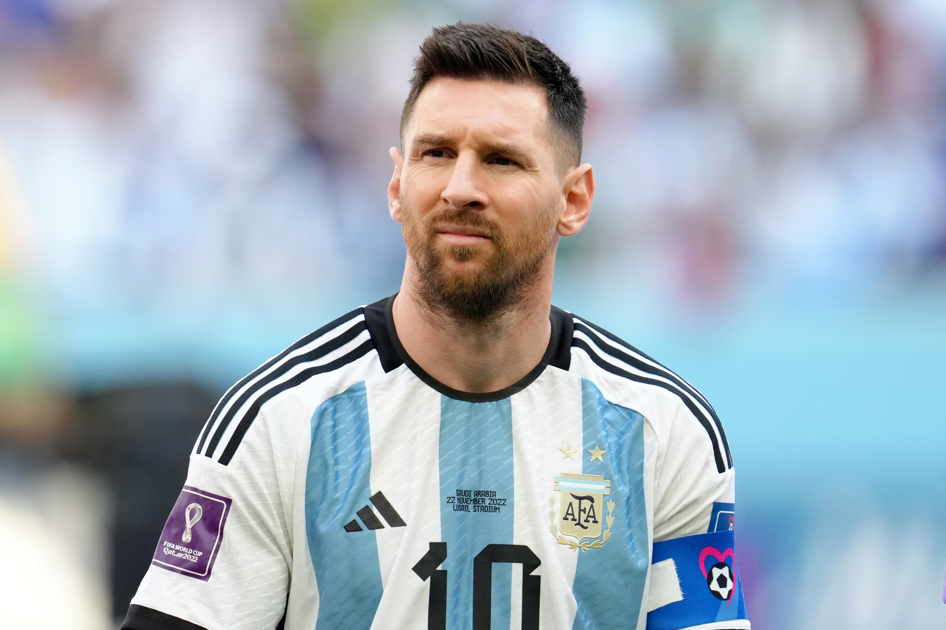 Argentina were flagged offside 10 times in their shock defeat to Saudi Arabia, more than any other team (Nick Potts/PA)