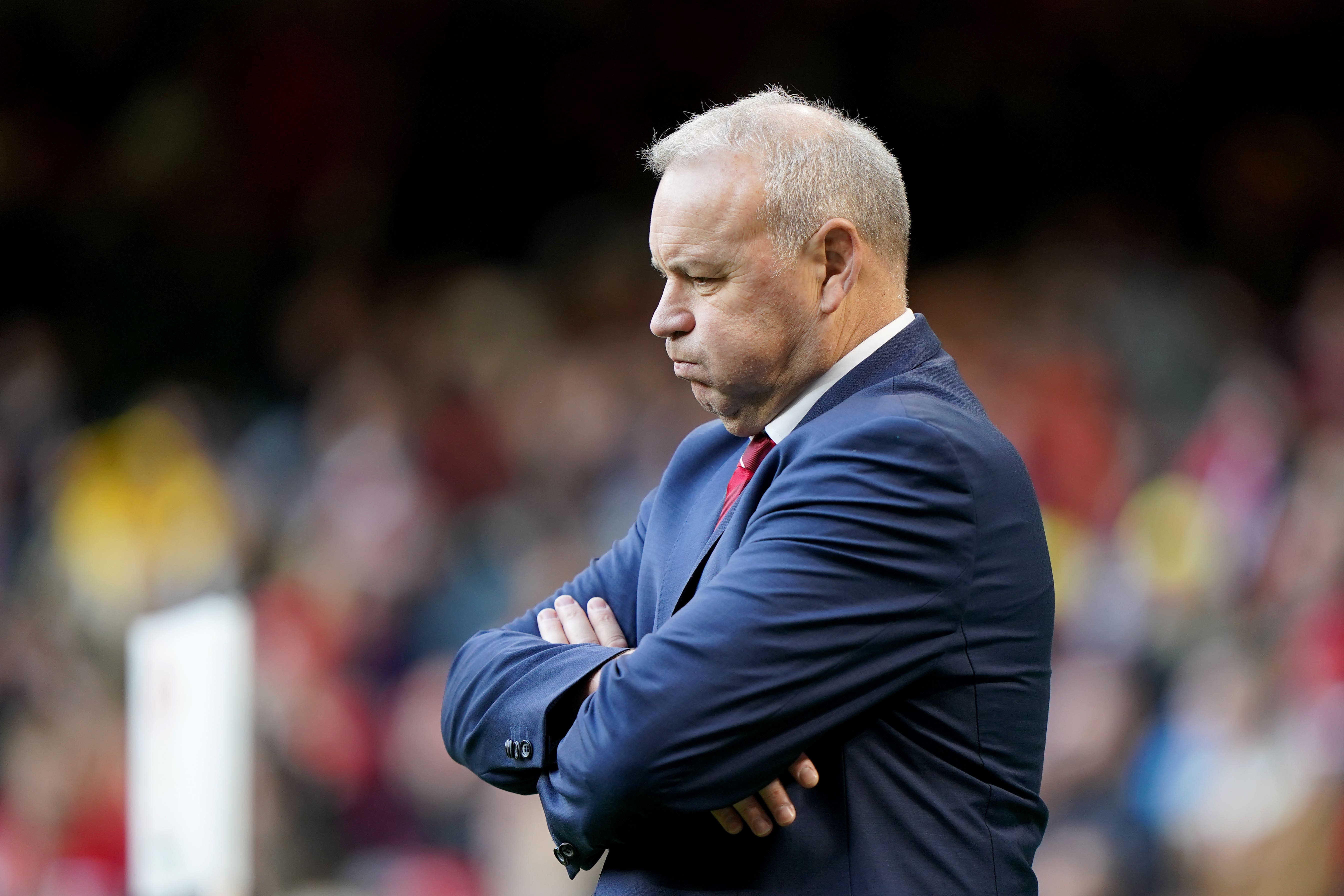 Wales head coach Wayne Pivac (Joe Giddens/PA)