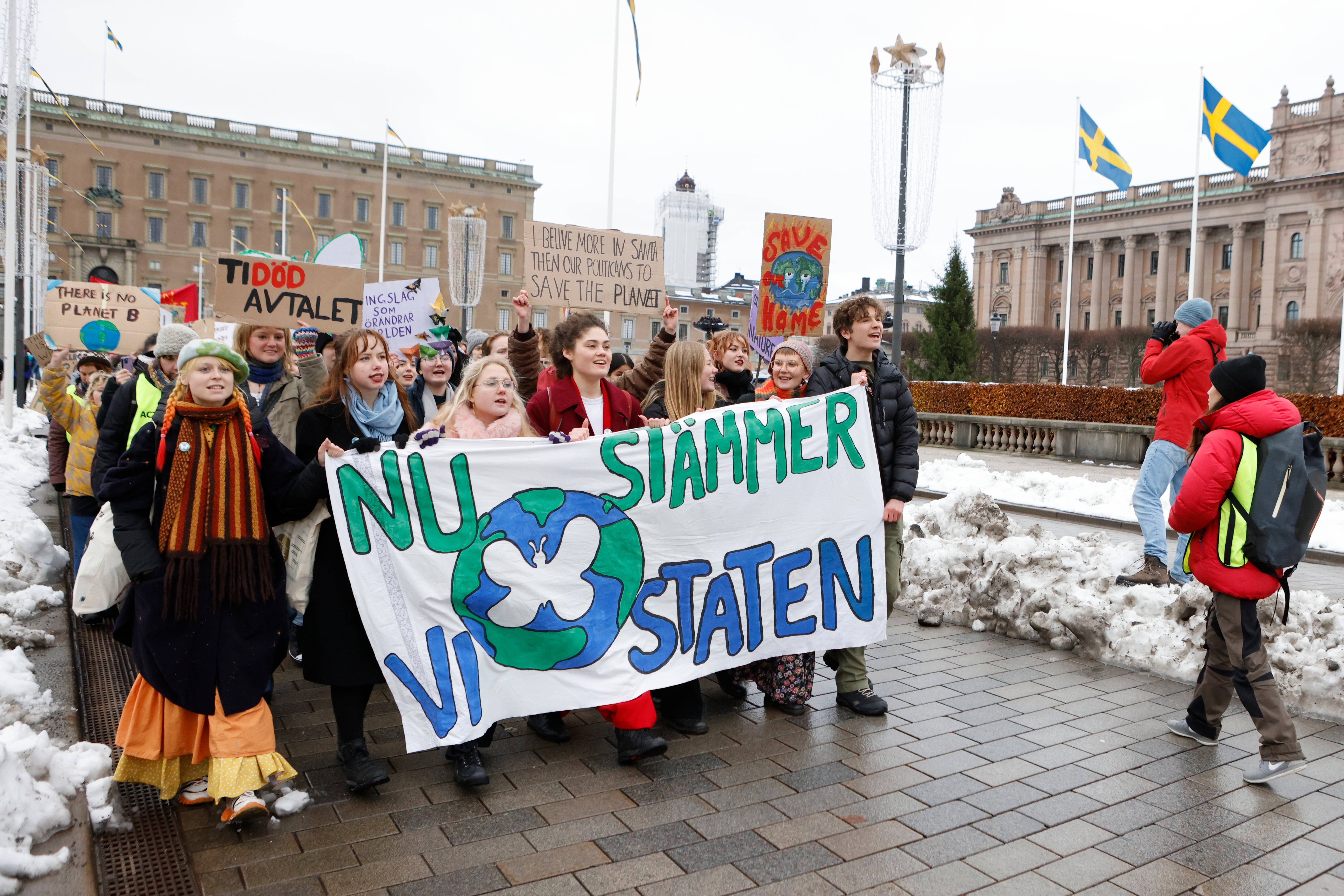 Sweden Climate Protest