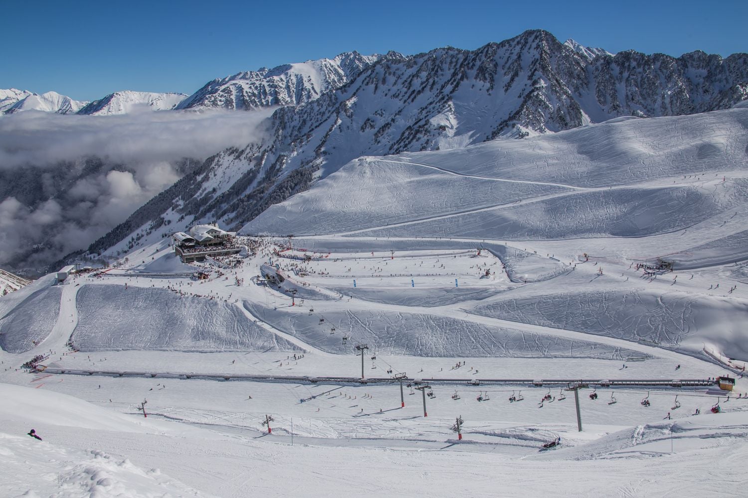 Cauterets has an excellent snow record