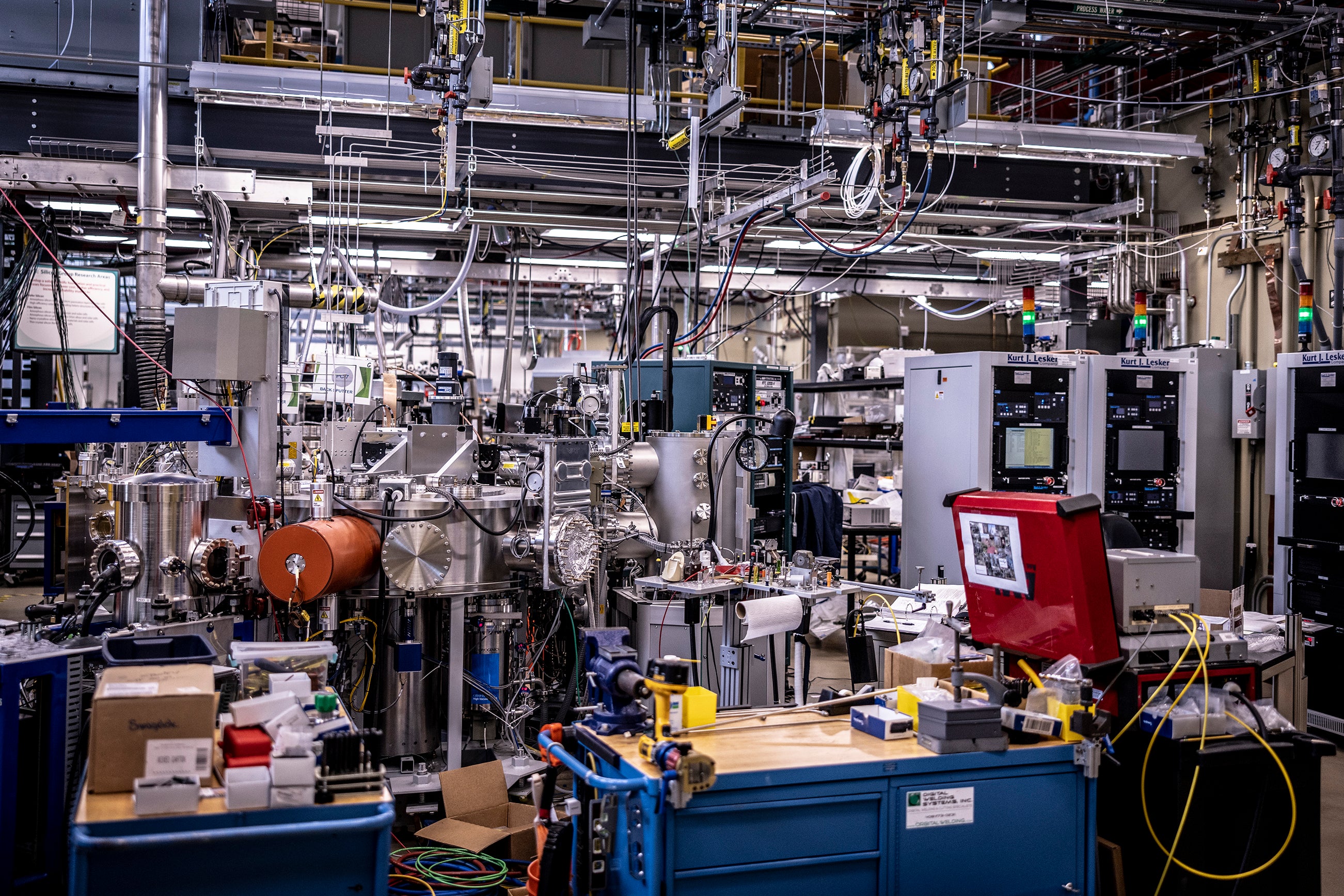 A lab inside the National Renewable Energy Laboratory