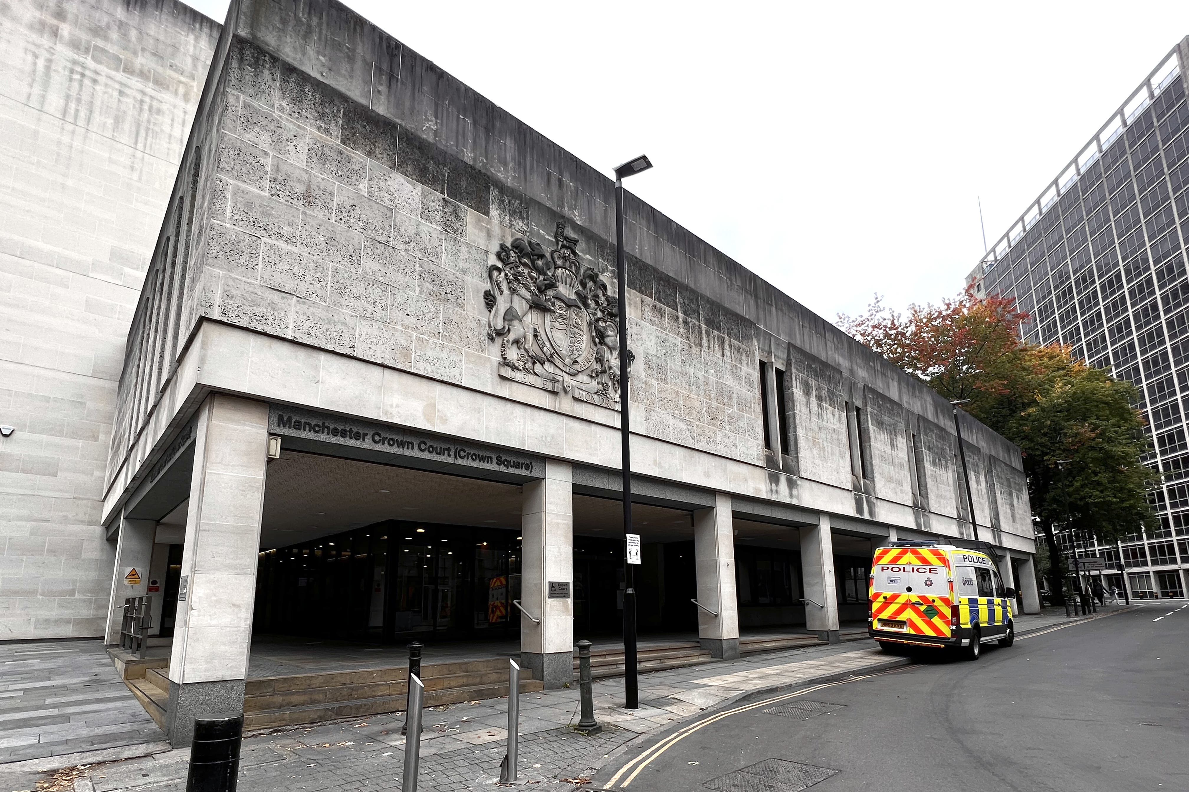 Manchester Crown Court, where the Letby is taking place