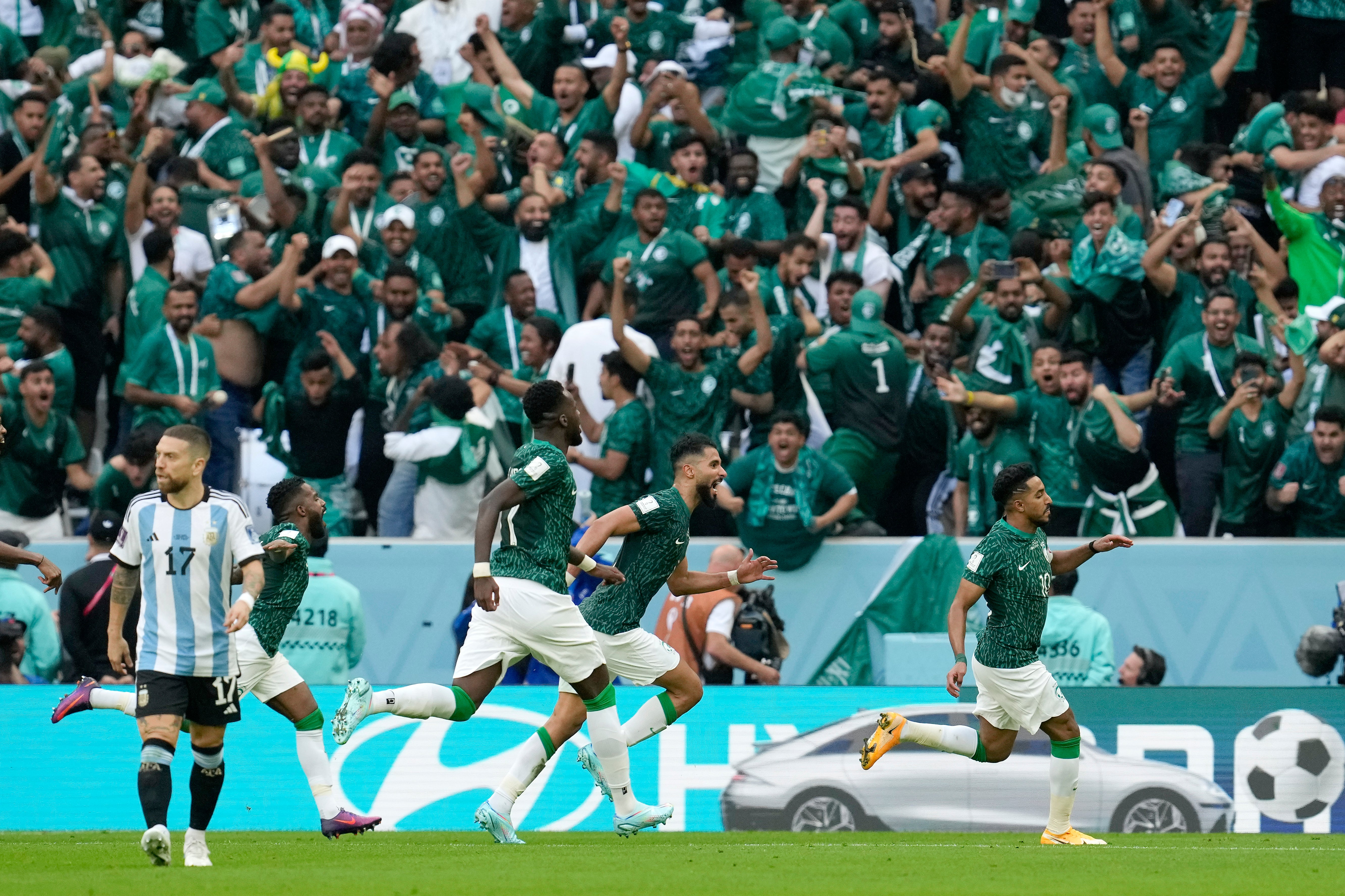 Saudi Arabia’s stunning win over Argentina was one of a litany of shock results at this World Cup