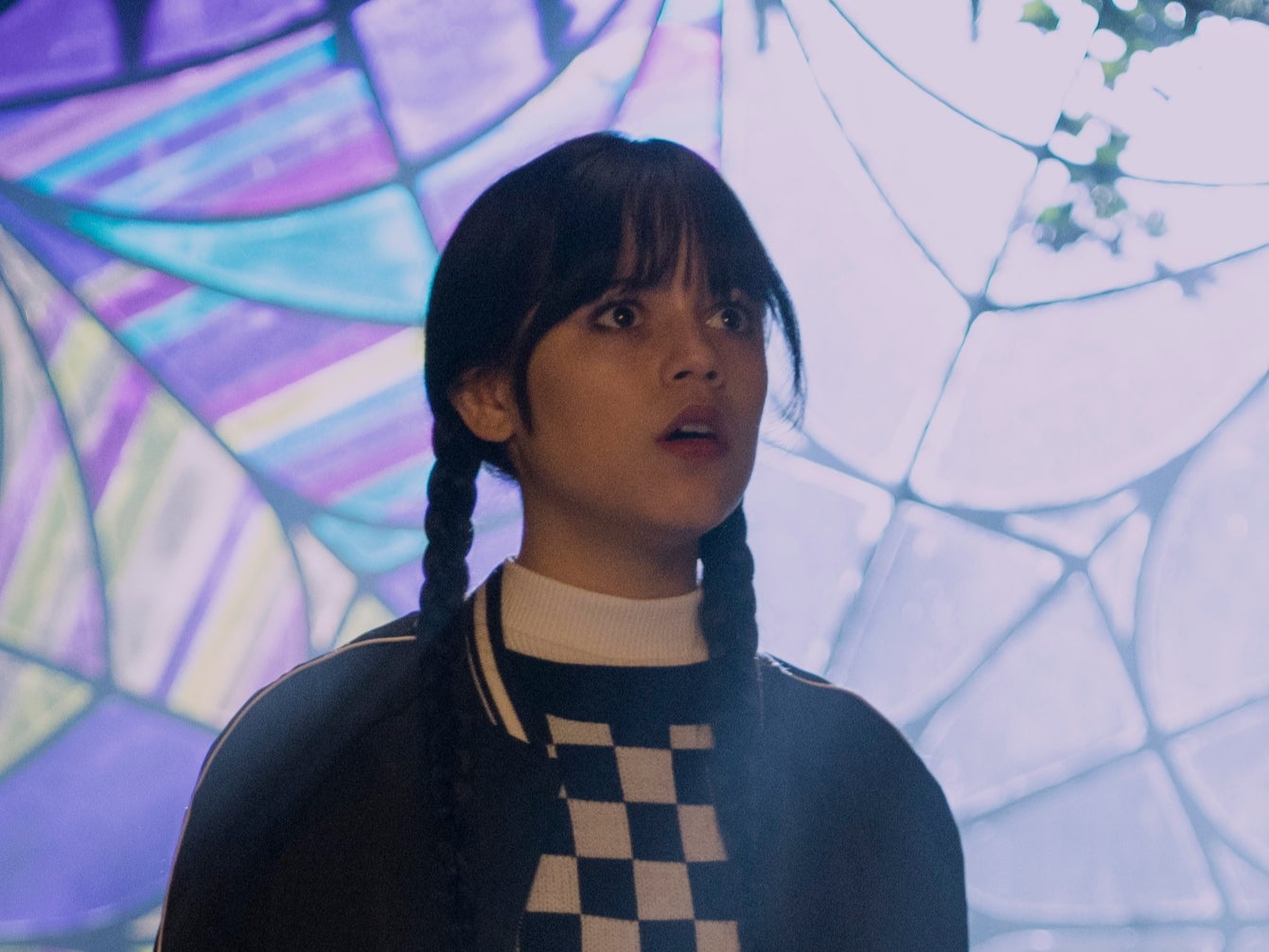 Jenna Ortega as Wednesday Addams