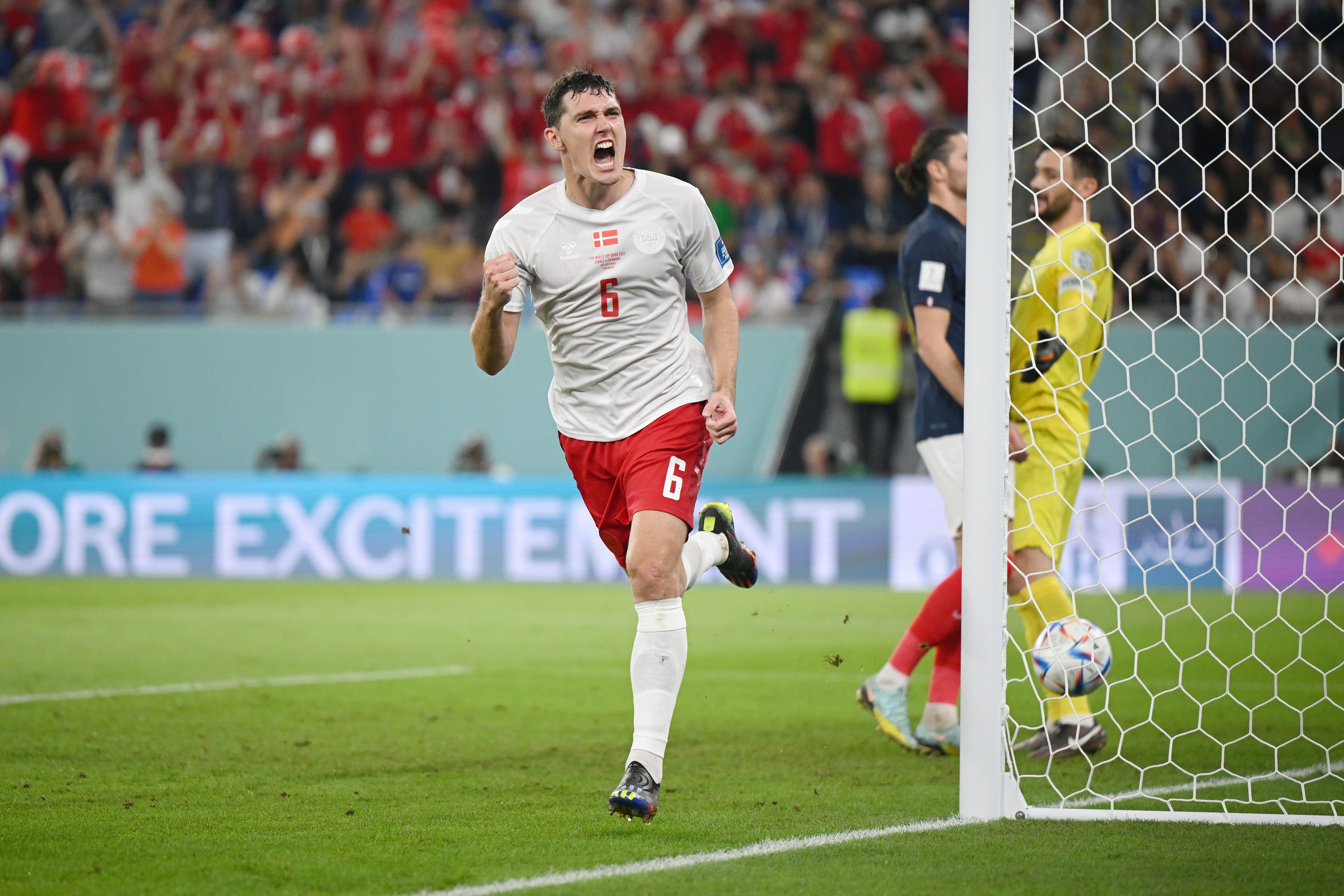 Andreas Christensen equalises for Denmark