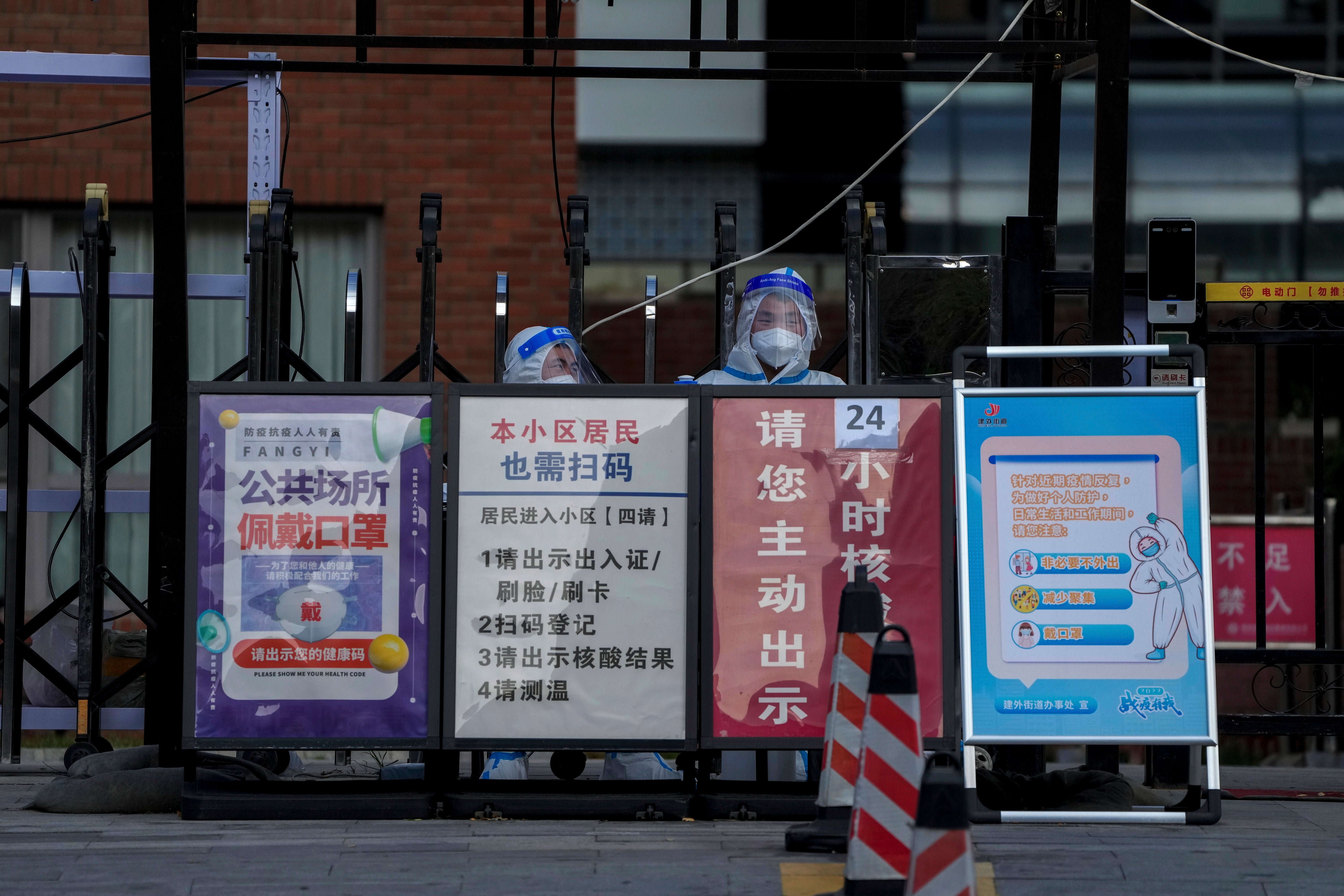 Virus Outbreak China Protest