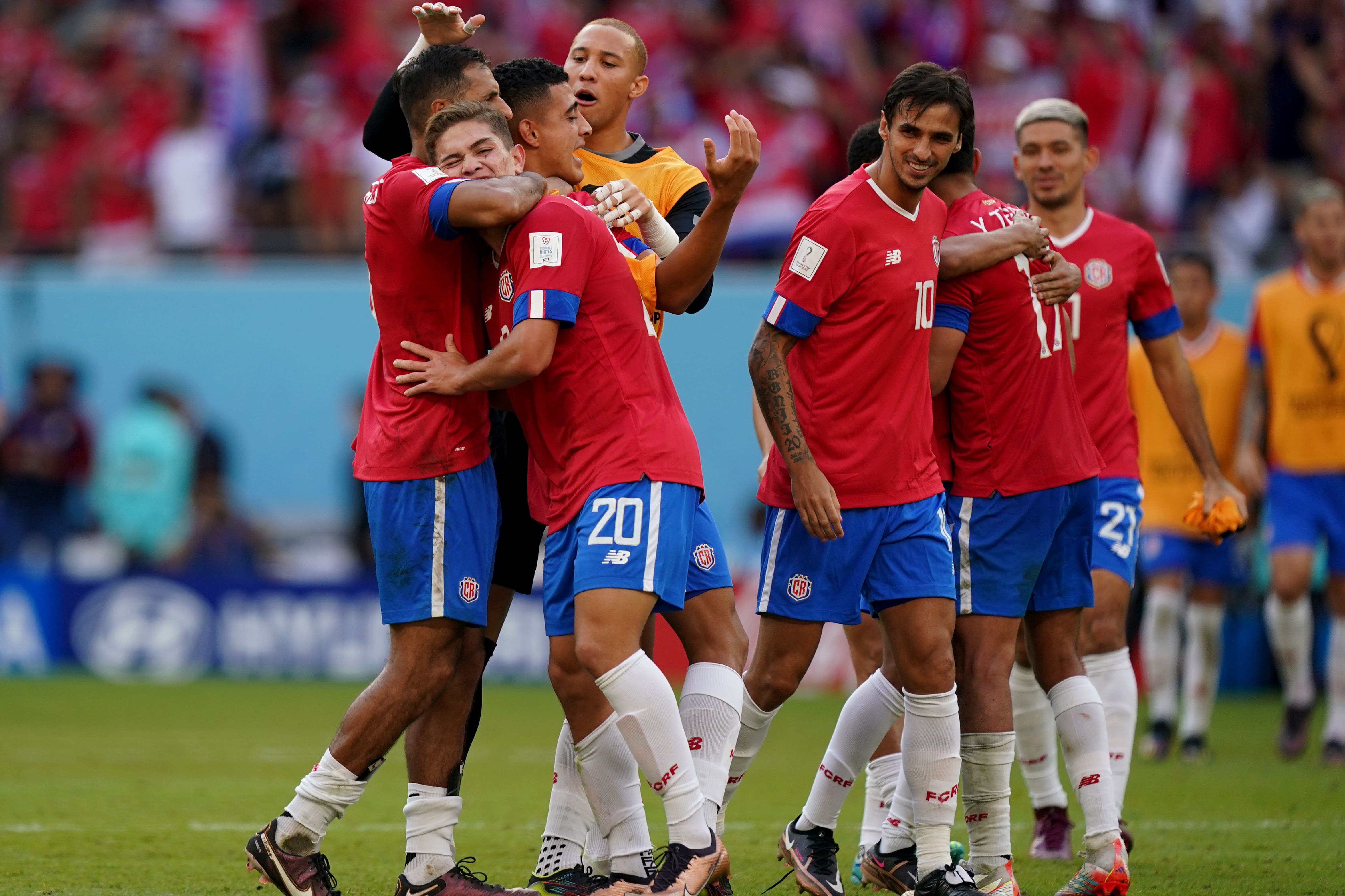 Costa Rica still have qualification in their own hands (Mike Egerton/PA)