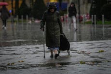 UK weather: Flood alerts after ‘exceptionally wet’ November as temperatures to plunge