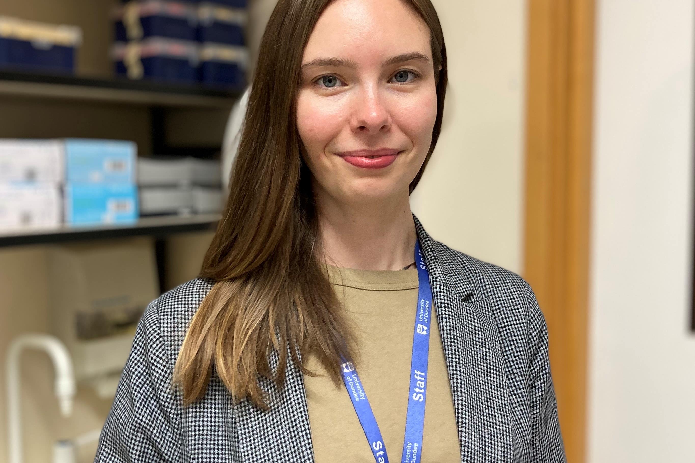 Dr Merete Long has won an award for Covid-19 research (University of Dundee/PA)