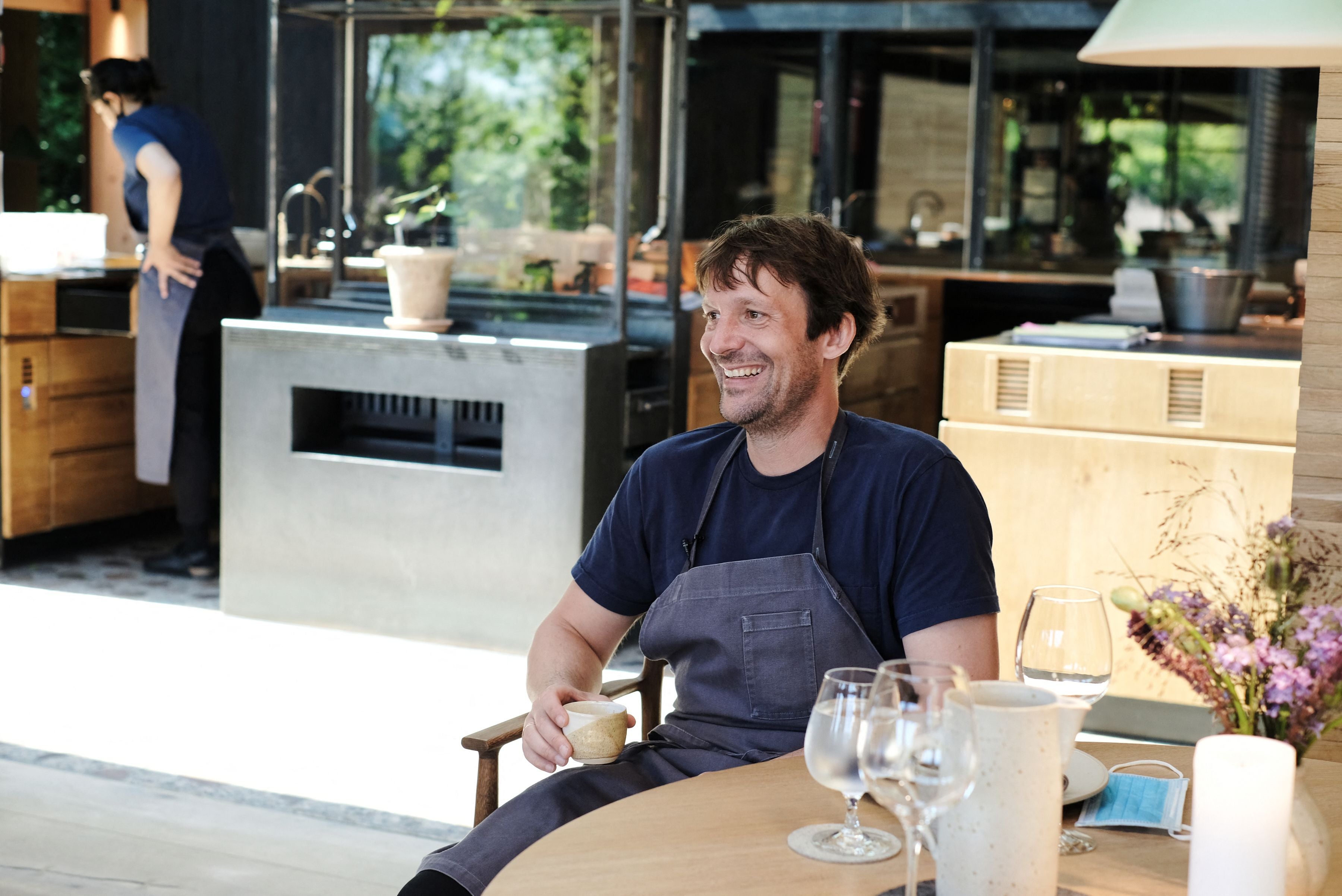 Rene Redzepi, chef and co-owner of the World class Danish restaurant Noma is pictured on May 31, 2021 in Copenhagen