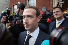 Facebook parent company fined 265 million euro by Irish data watchdog