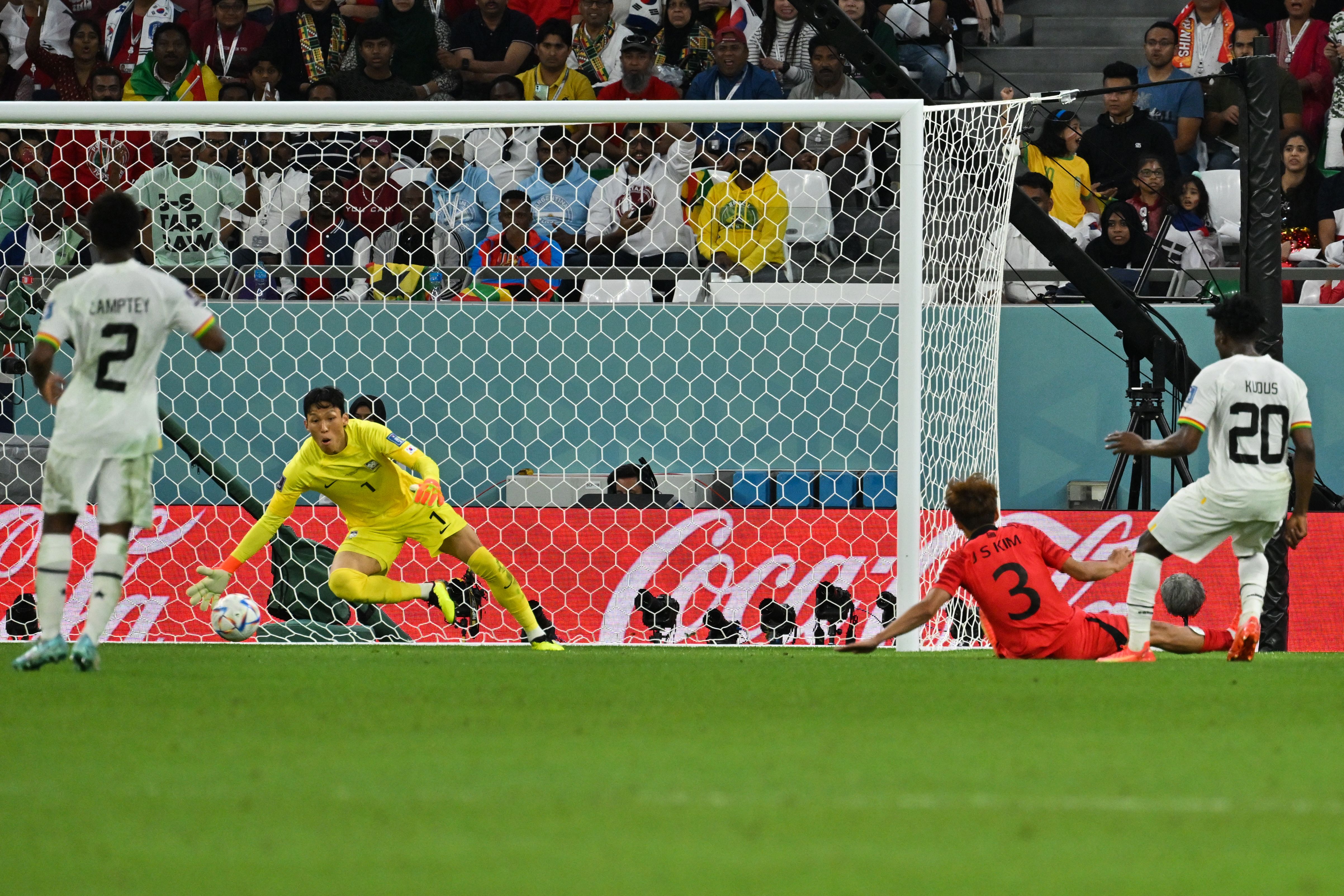 Mohammed Kudus scored twice and his second of the afternoon won the match for Ghana