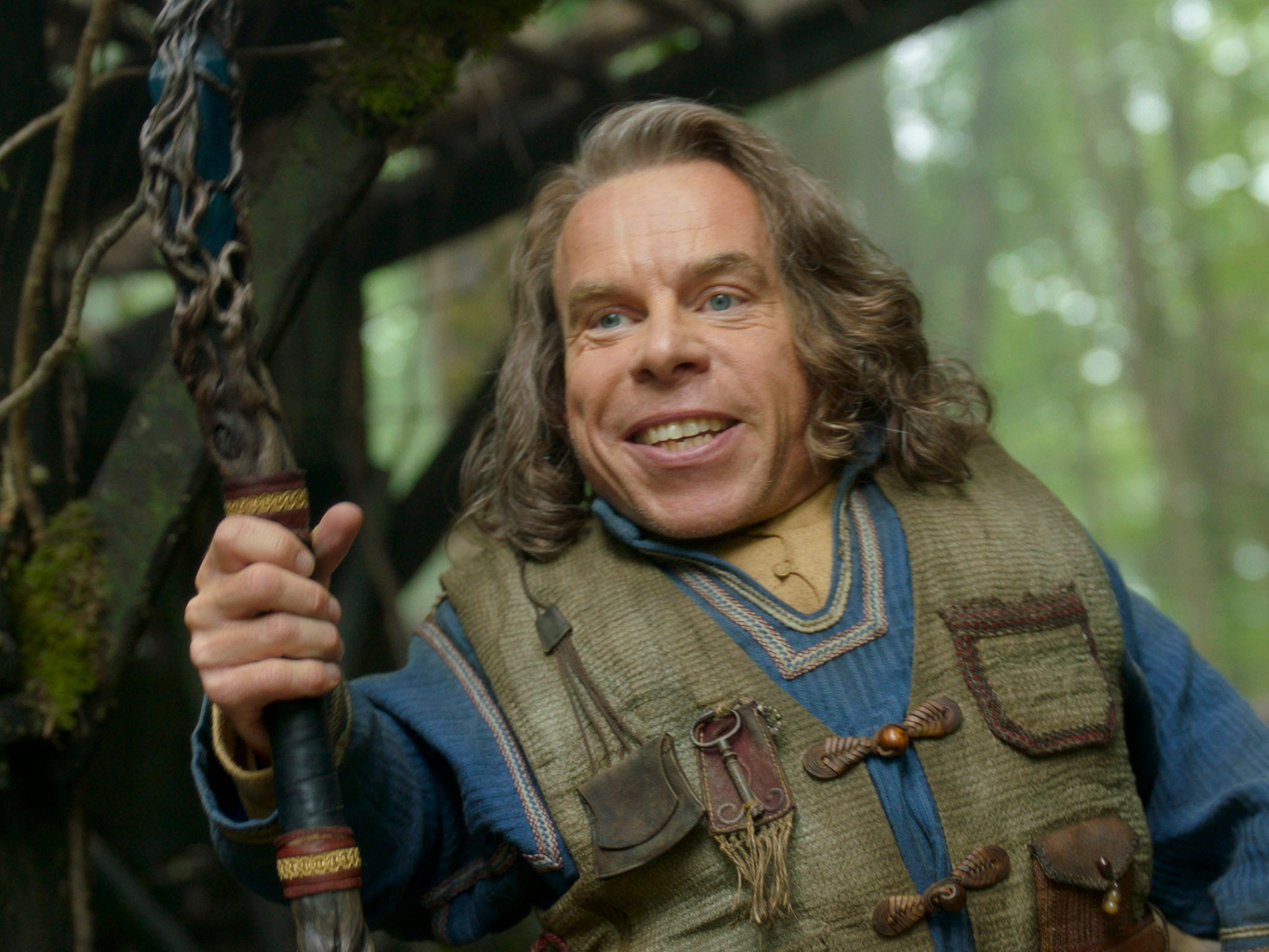 Warwick Davis reprising his Willow role in the new TV series ‘Willow’