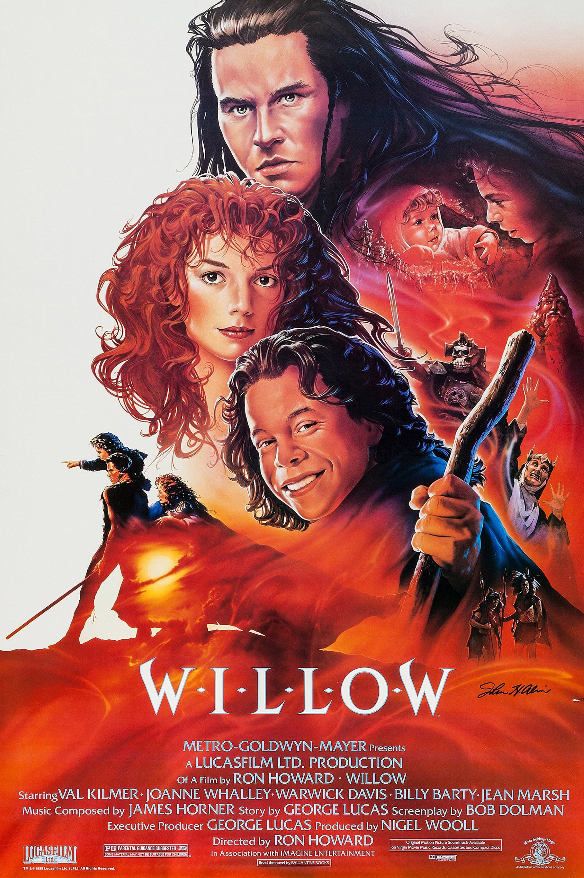 The original poster artwork for ‘Willow’