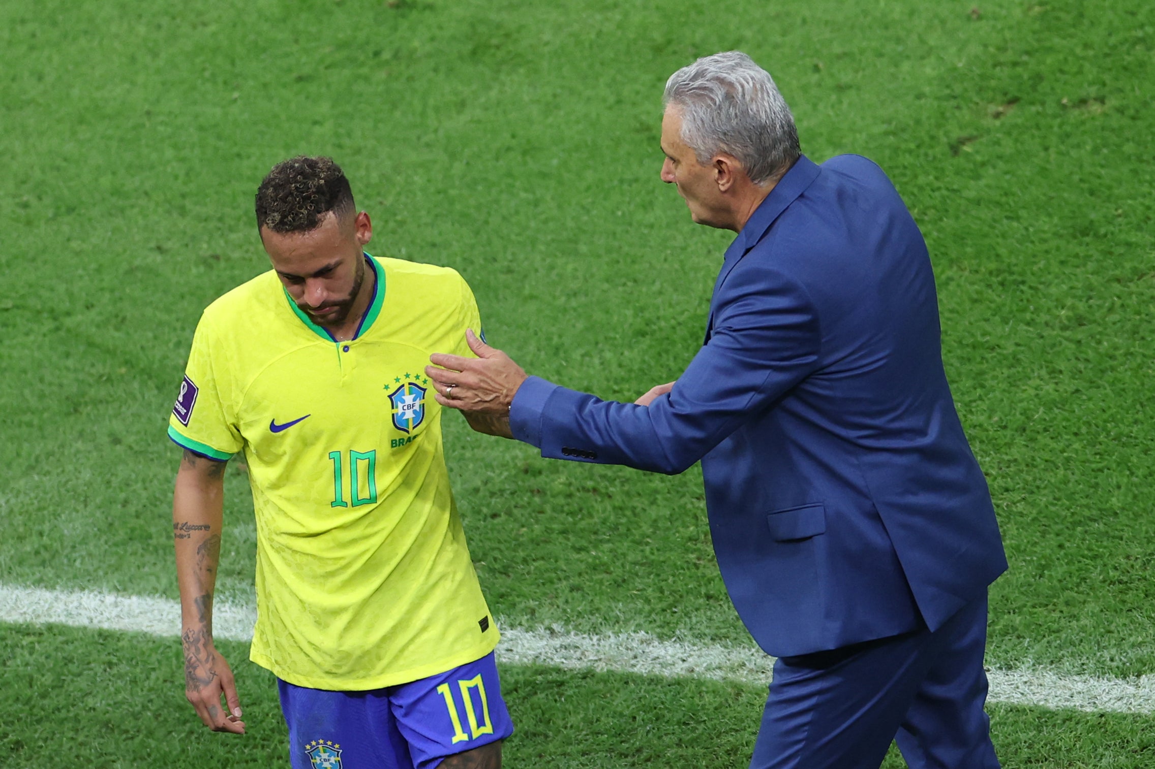 Brazil boss Tite will be without Neymar for their final group game against Cameroon on Friday