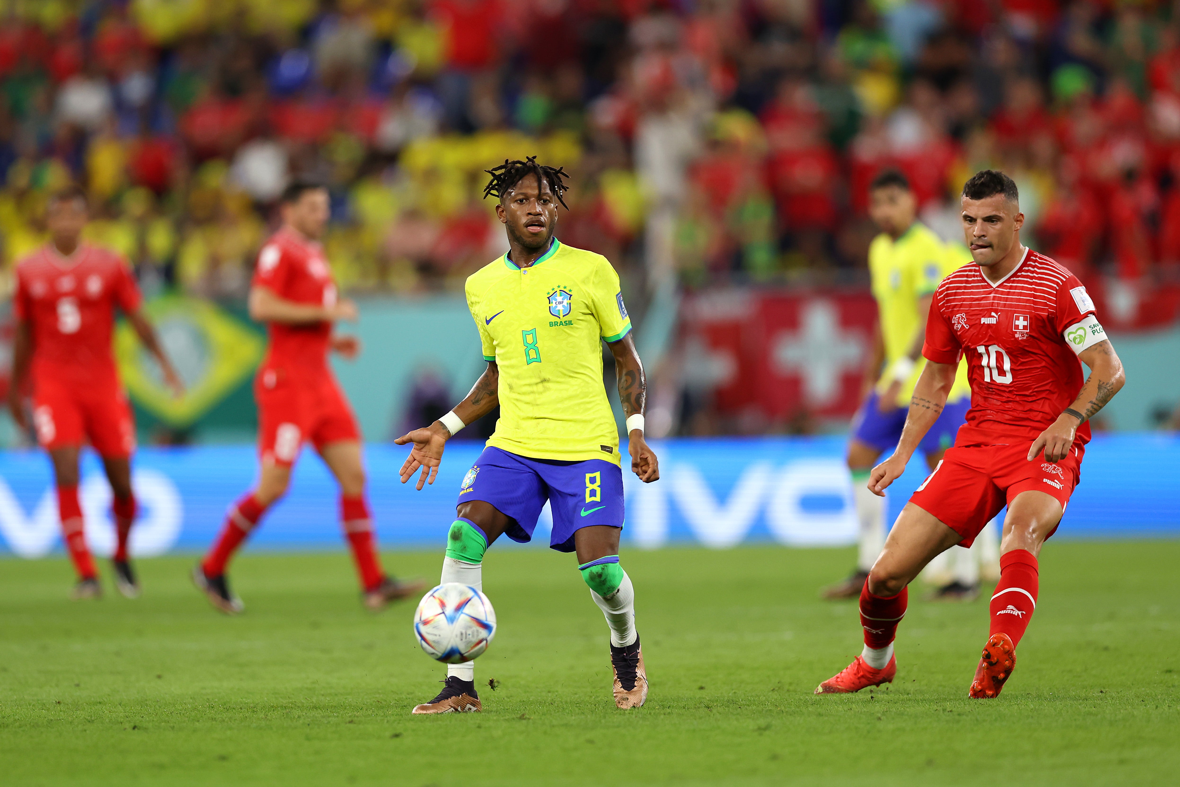 Fred failed to make an impact against Switzerland and was subbed before an hour was played