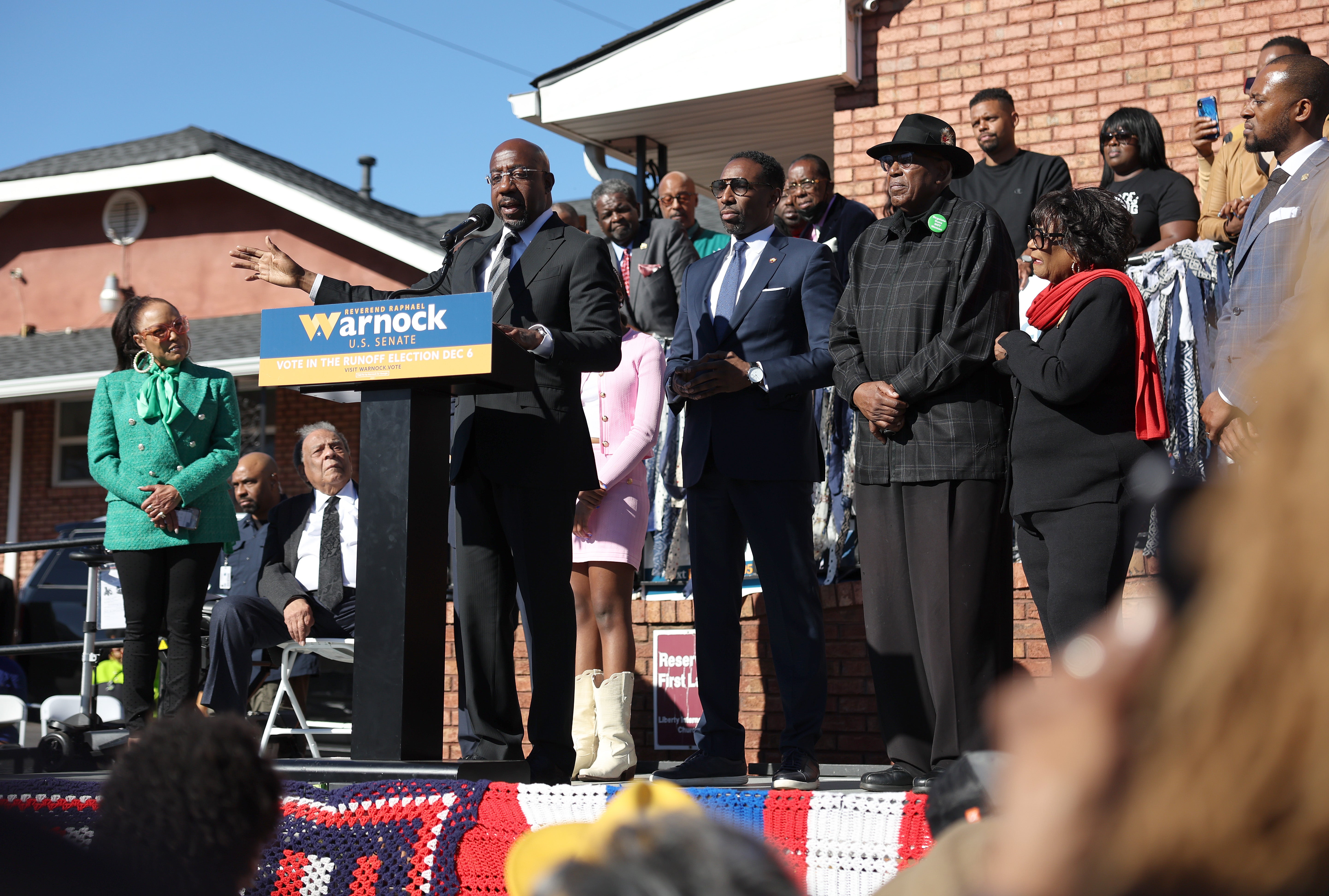 Georgia on track to have a record day of early voting turnout in Senate runoff election