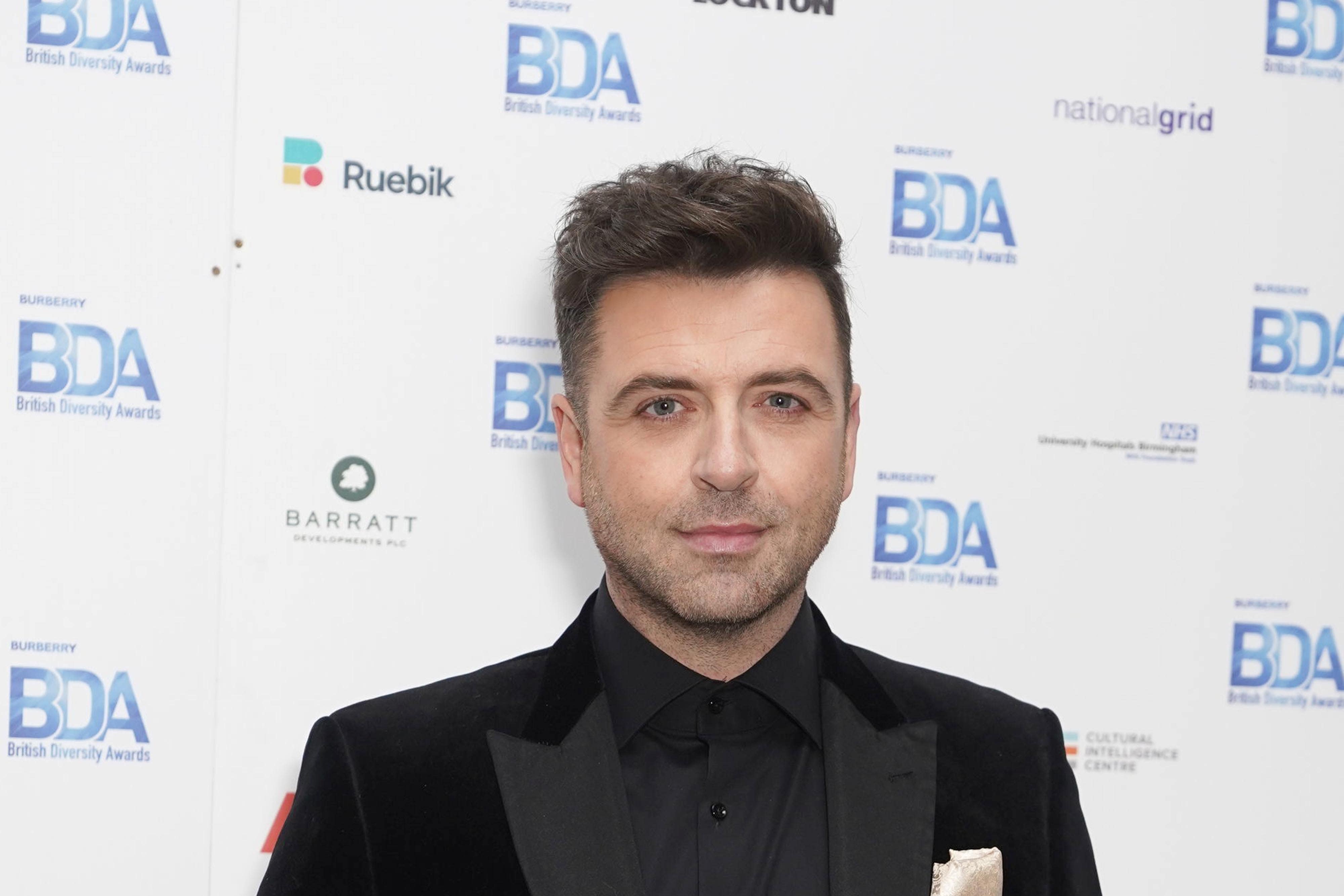 Westlife singer Mark Feehily