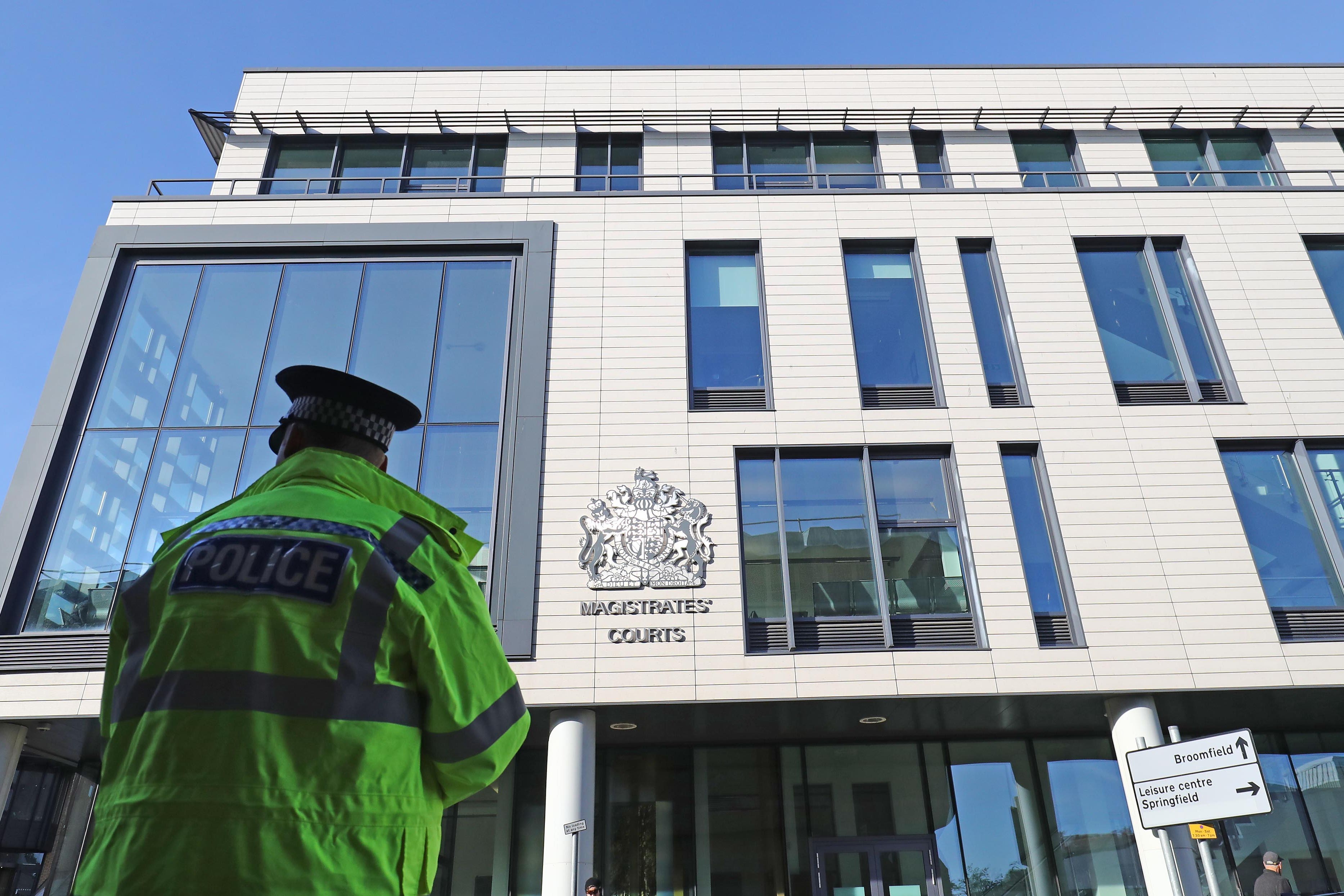 The activists appeared at Chelmsford Magistrates’ Court (PA)