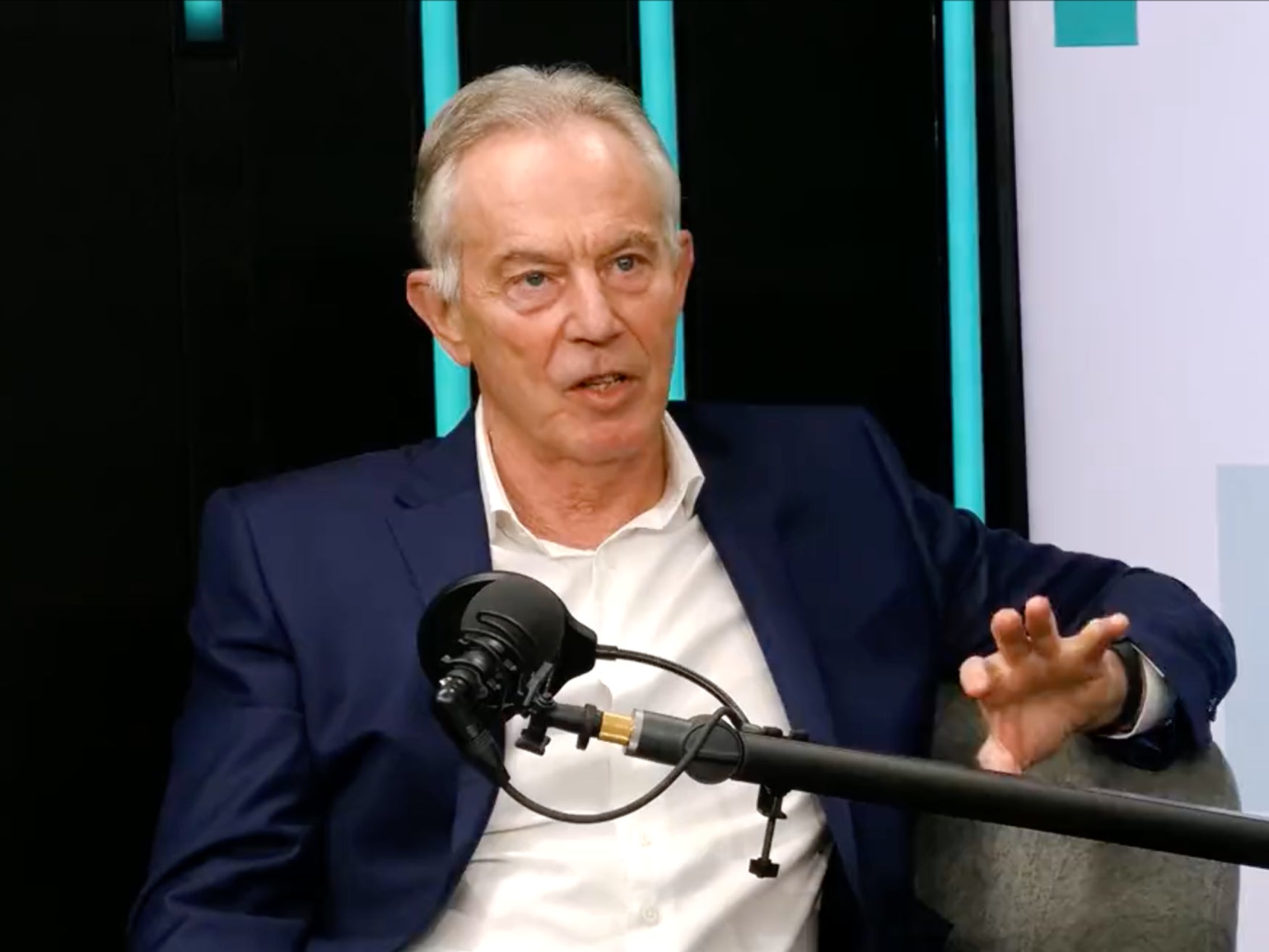 Sir Tony Blair said Matt Hancock was ‘working hard’ during the pandemic