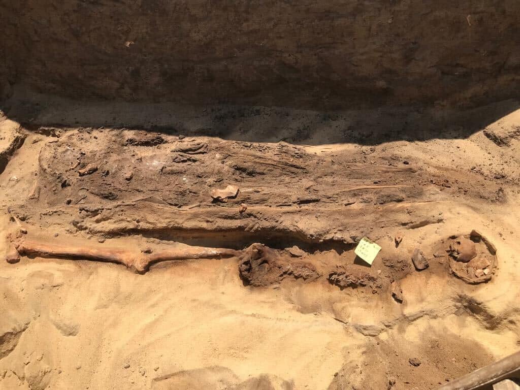 Mummies more than 2,500 years old uncovered at the site