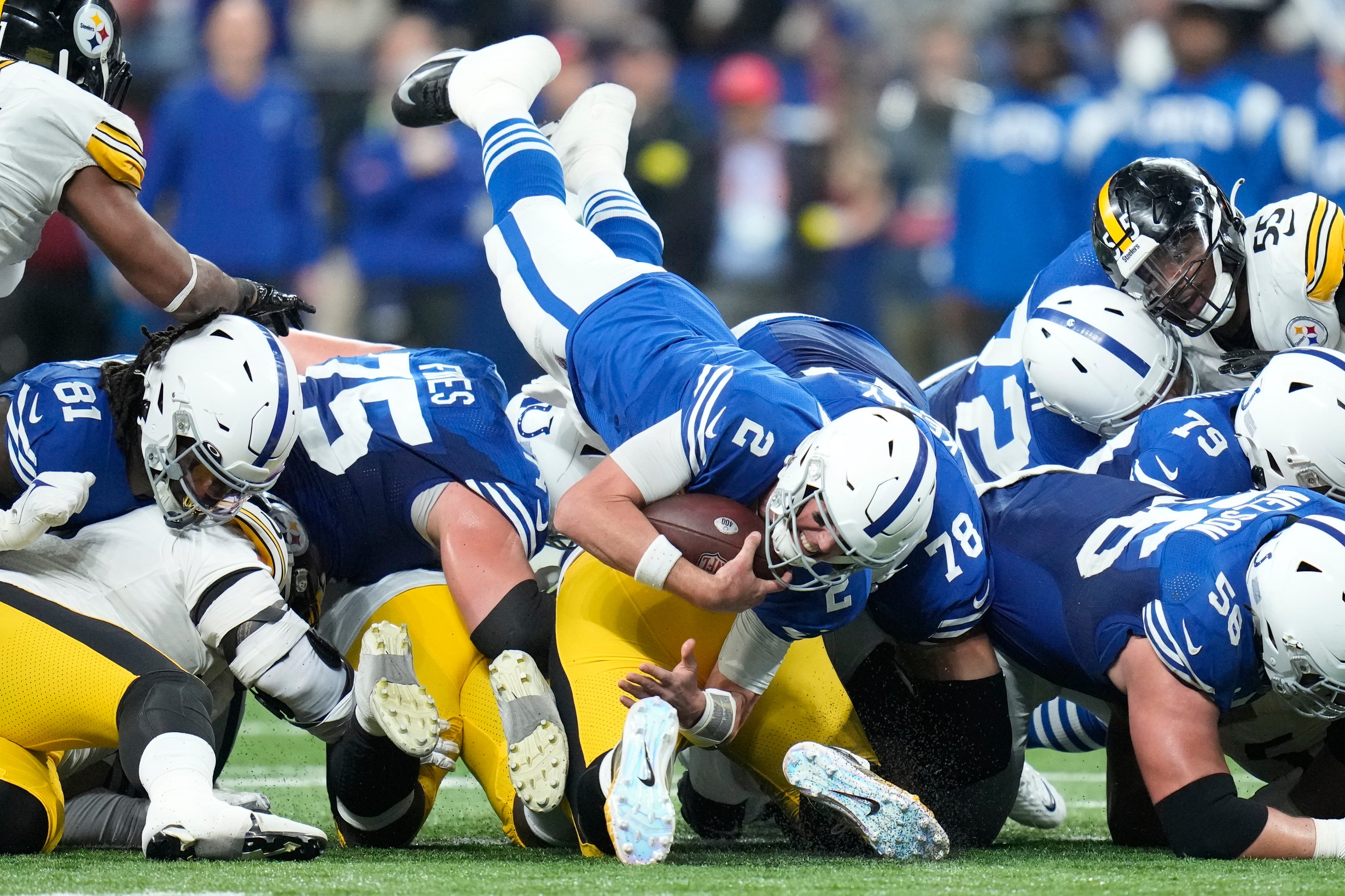 APTOPIX Steelers Colts Football