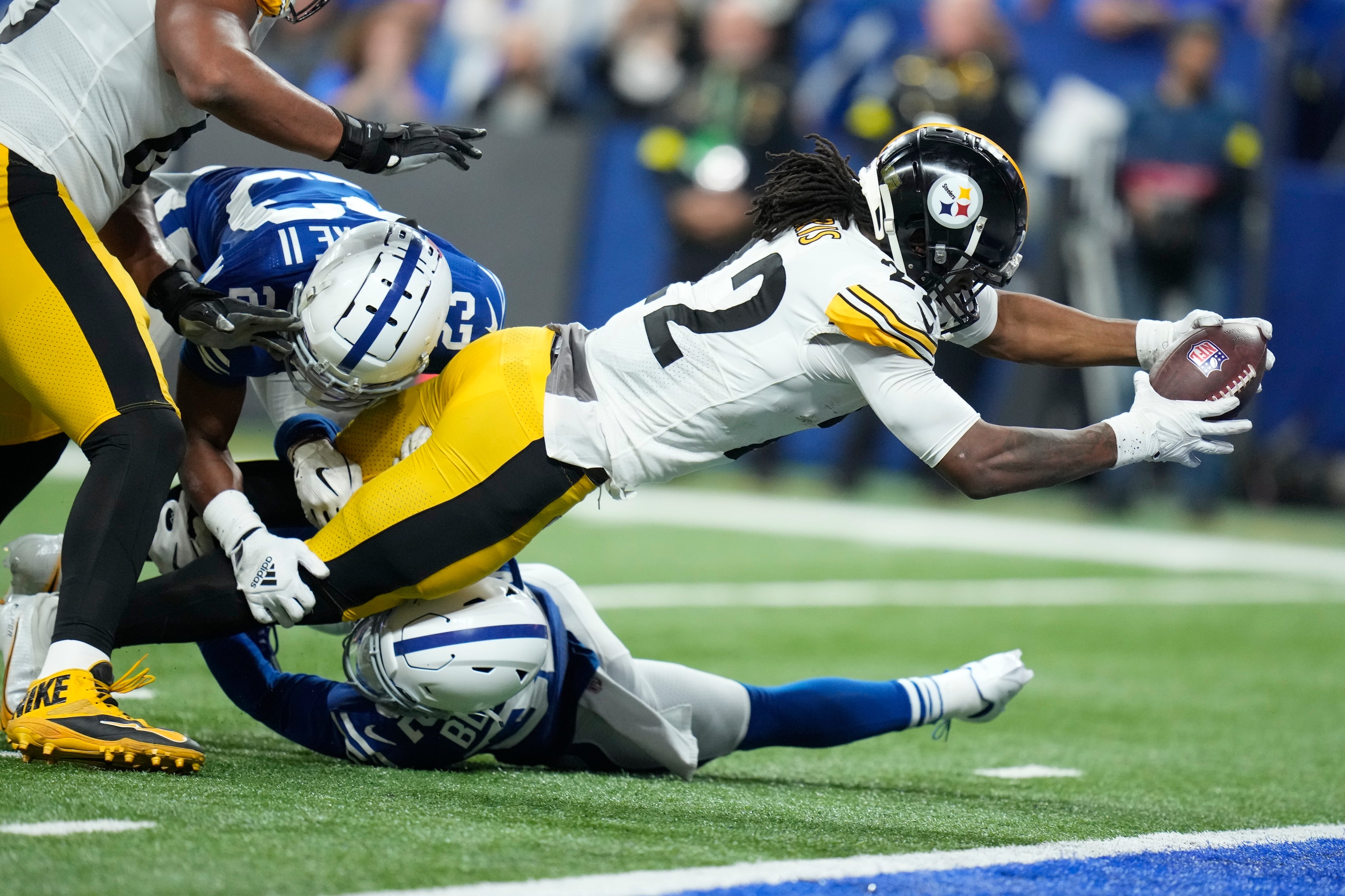 APTOPIX Steelers Colts Football