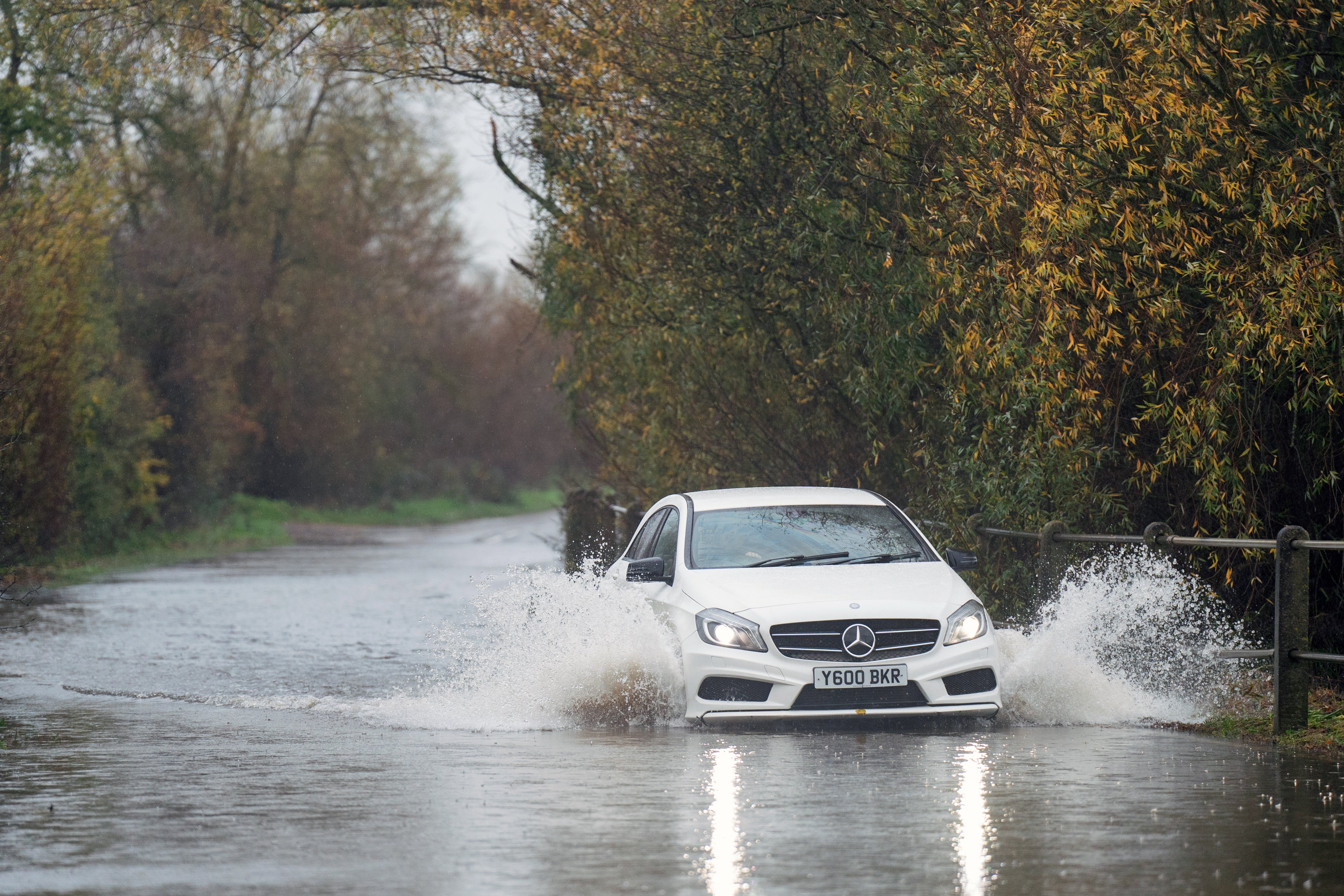 Motorists in Mountsorrel, Leicestershire were affected by flooding earlier this month