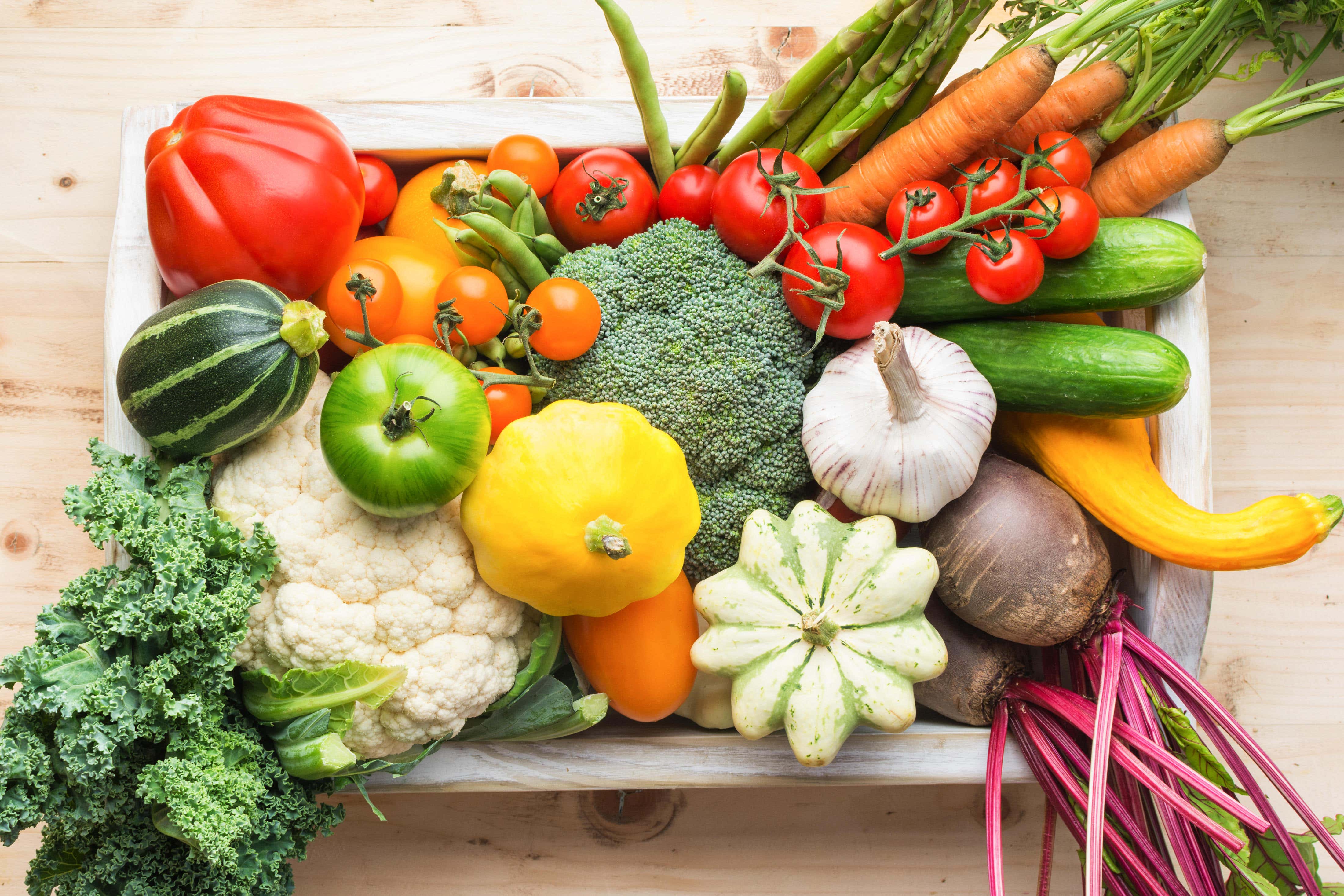 Fresh vegetables (Alamy/PA)