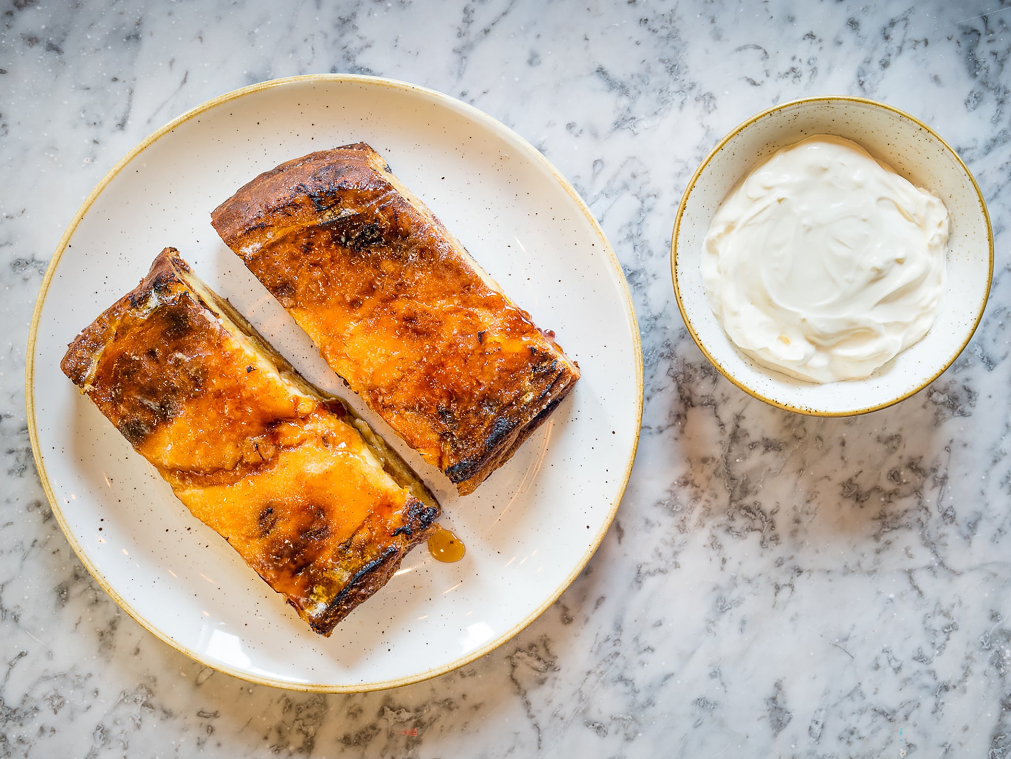 The ultimate festive comfort food, where custard meets golden panettone in caramelised harmony