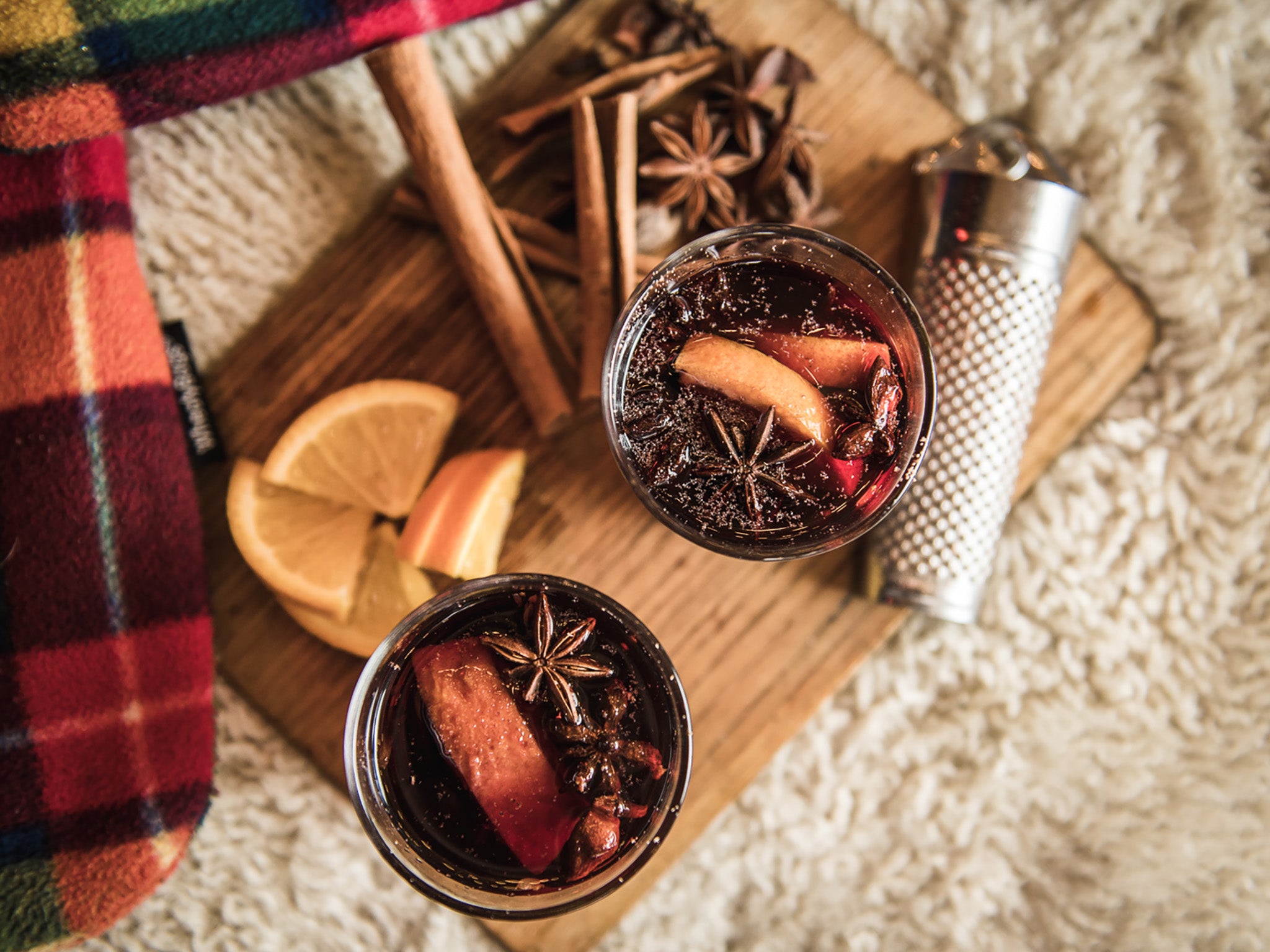 Mulled wine contains antioxidants