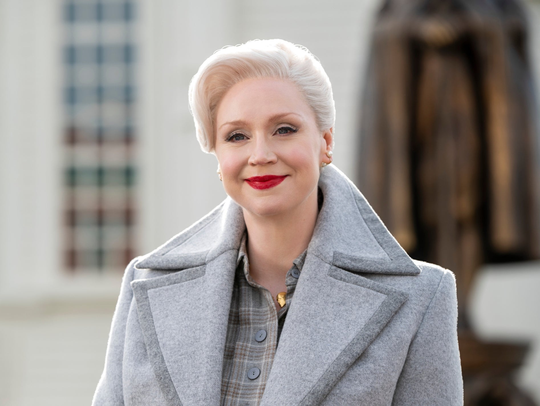 Gwendoline Christie as Larissa Weems in ‘Wednesday’