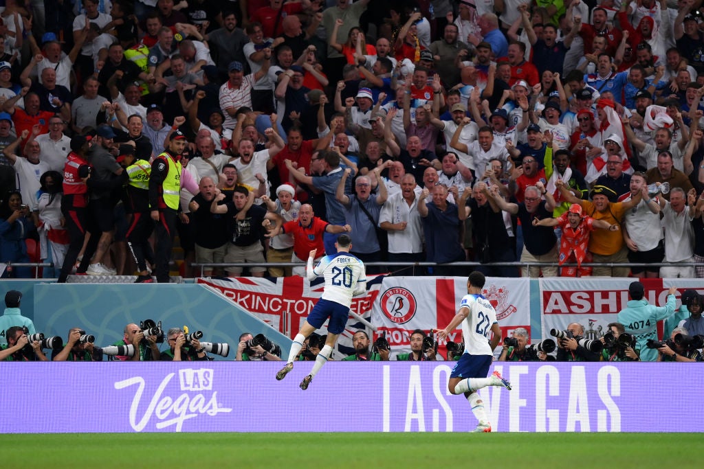 Foden scored after much public clamour for him to start for England