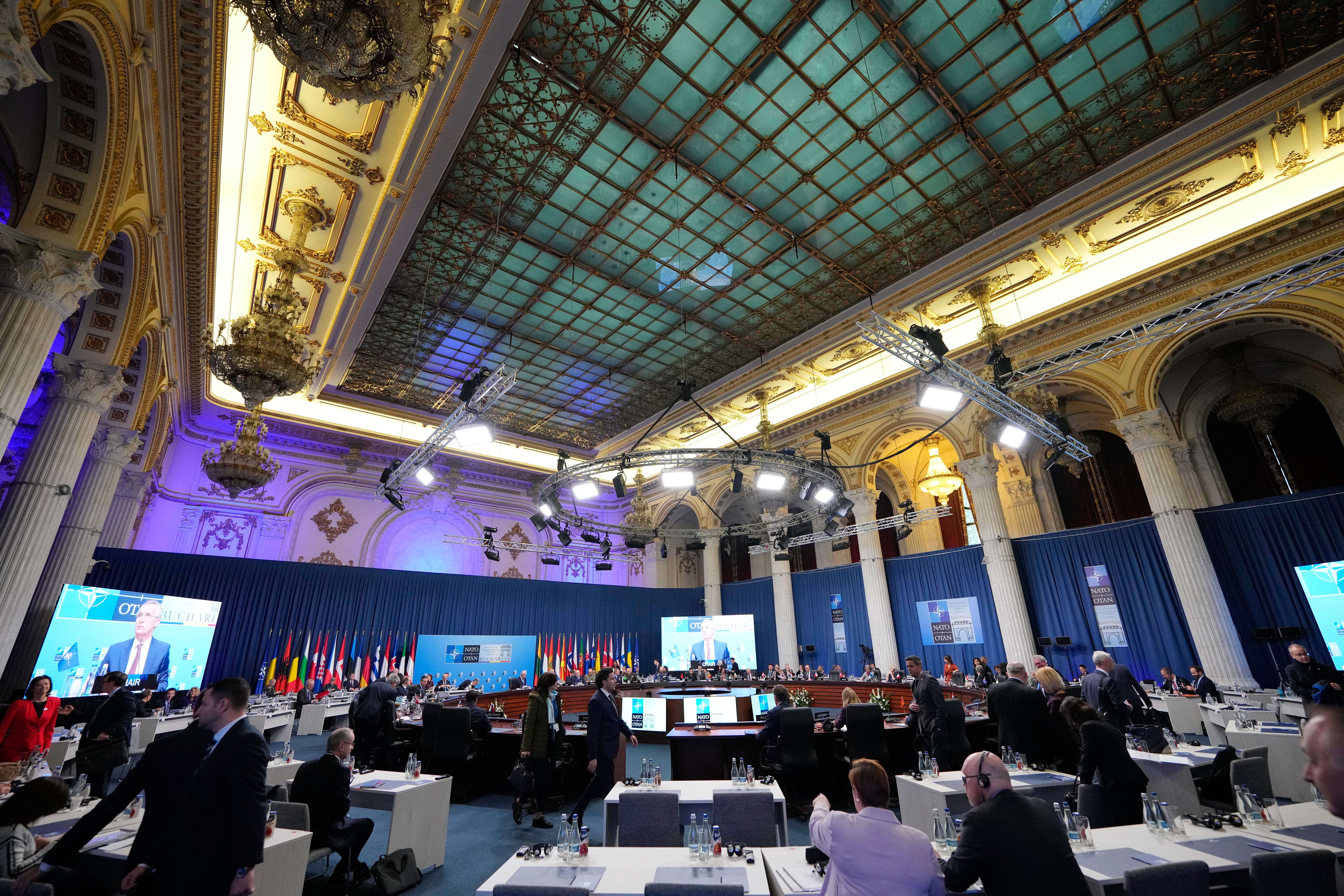 Romania NATO Foreign Ministers Meeting