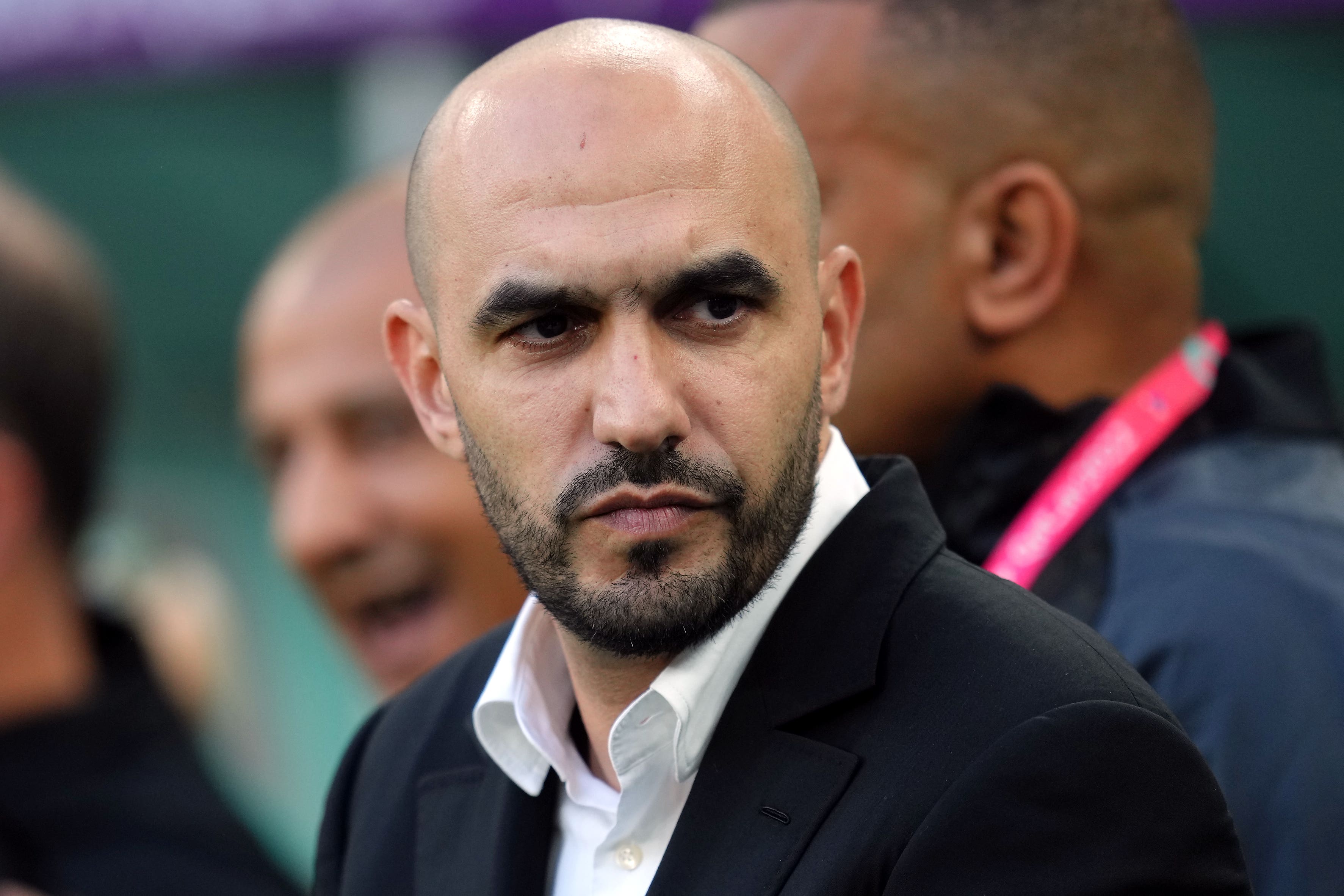 Morocco head coach Walid Regragui will not take Canada’s challenge lightly in their final Group F match (Nick Potts/PA)