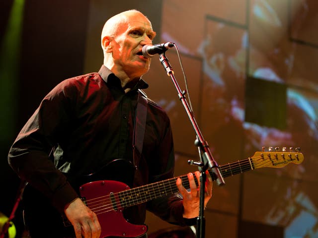 <p>Wilko Johnson performs in Leicester in 2011 </p>