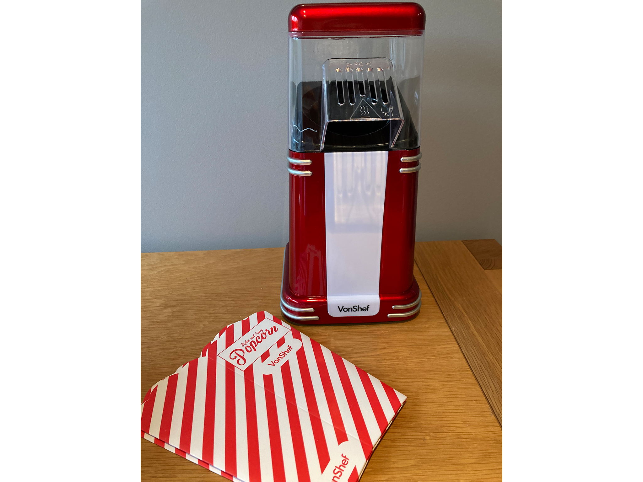 VonShef popcorn maker