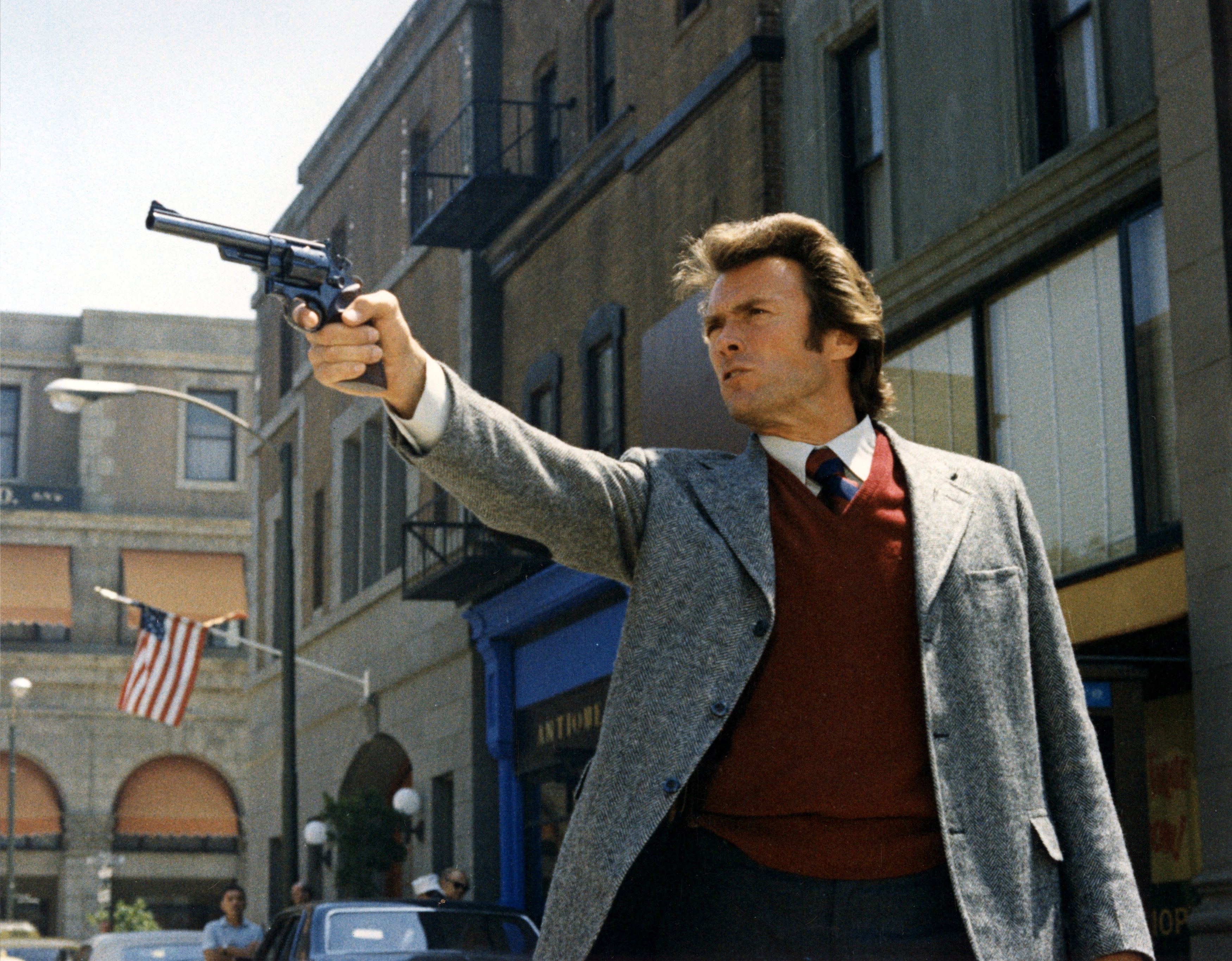 Eastwood as Dirty Harry in Don Siegel’s 1971 film