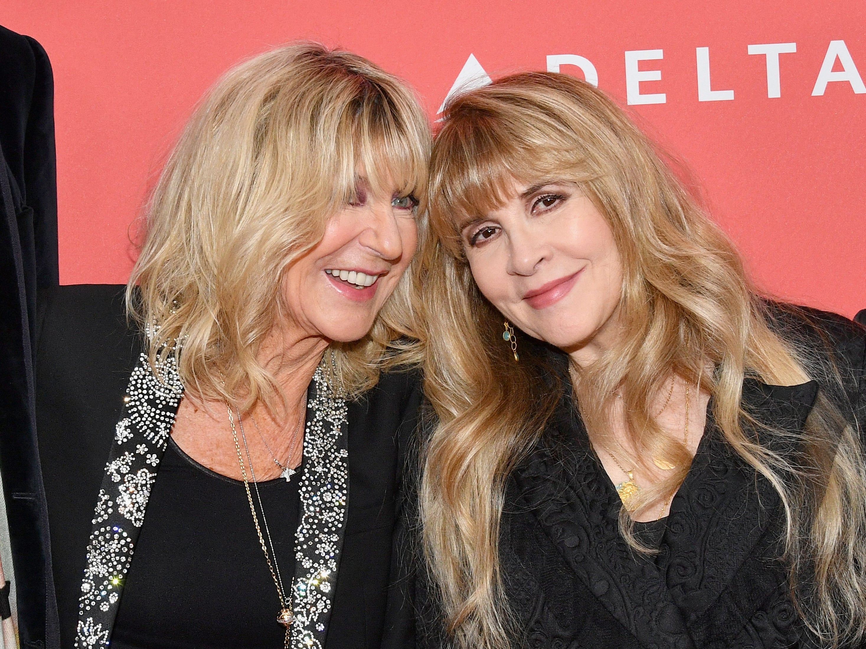 Christine McVie (left) and Stevie Nicks in 2018