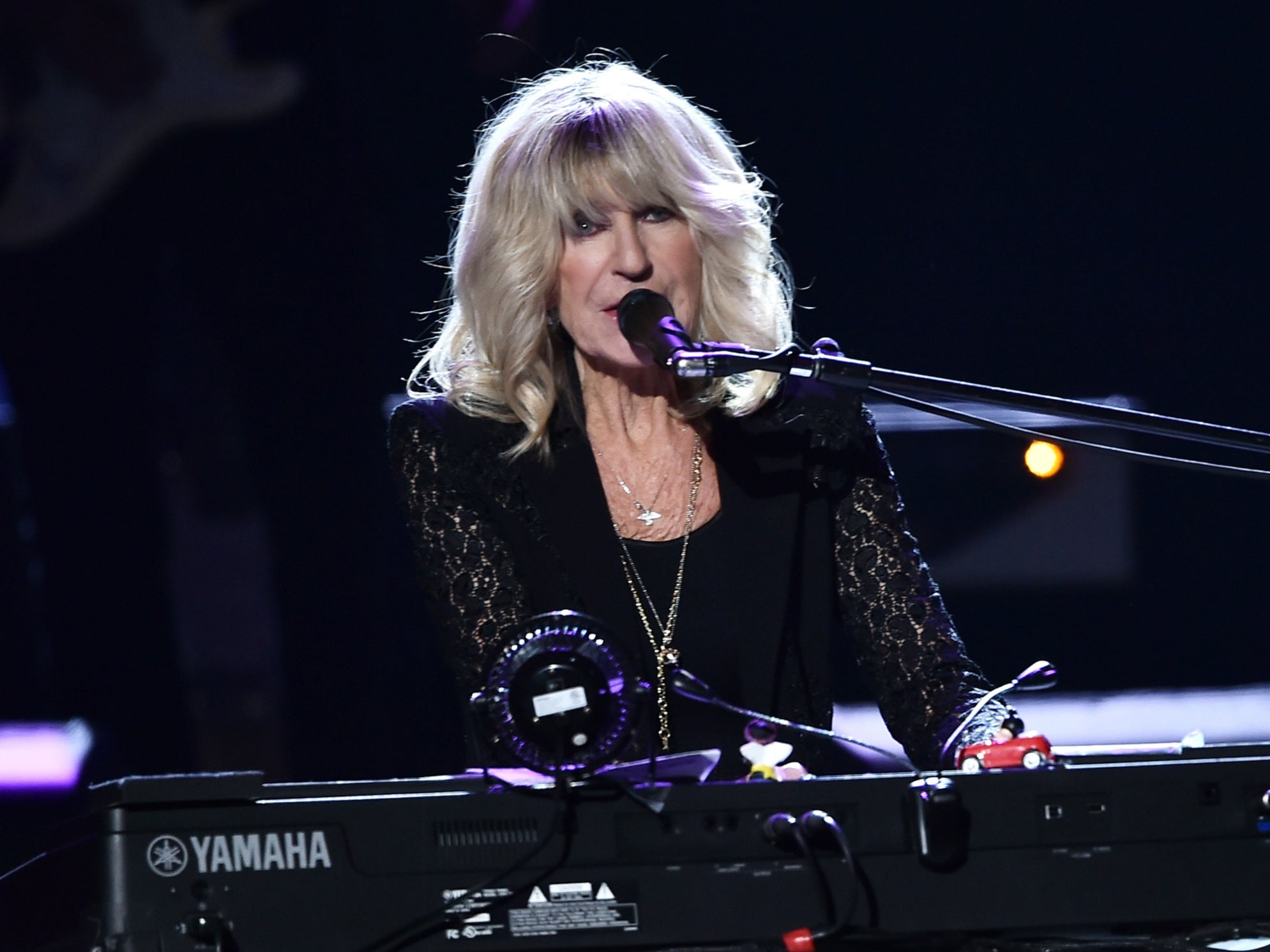 McVie at Radio City Music Hall, New York in 2018