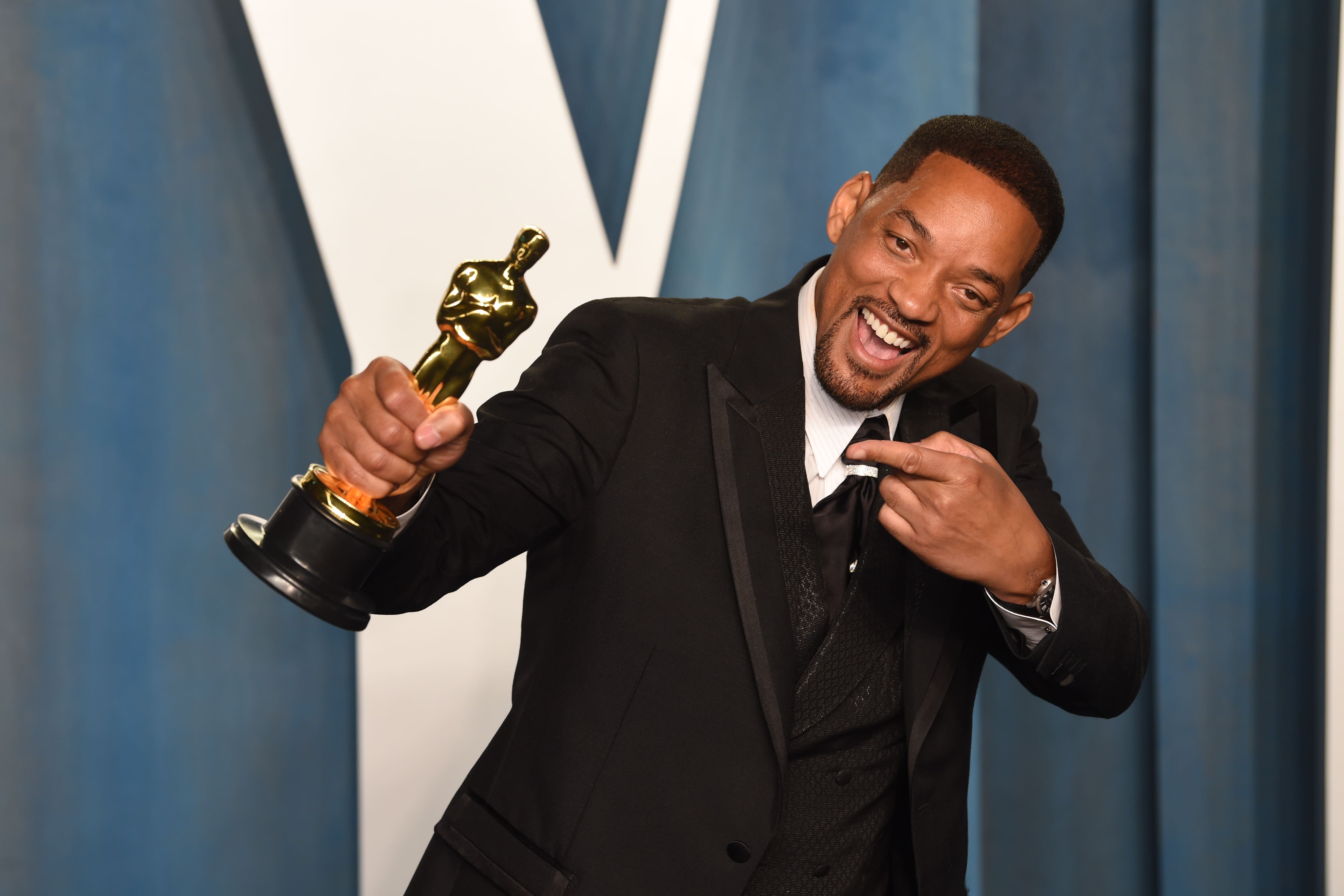 Will Smith attending the Vanity Fair Oscar Party held at the Wallis Annenberg Center for the Performing Arts in Beverly Hills, Los Angeles, California, USA. Picture date: Sunday March 27, 2022.