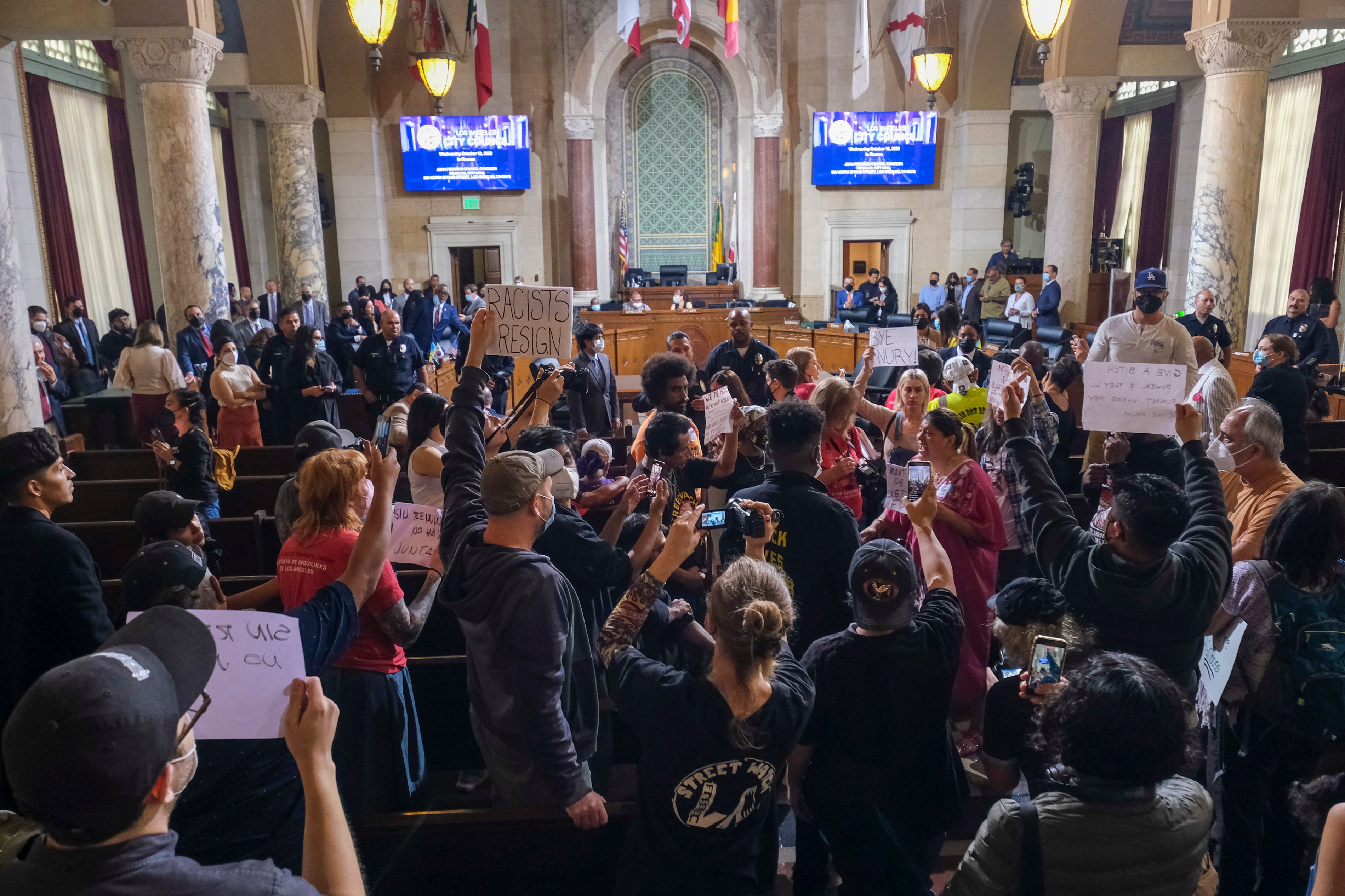 Los Angeles-City Council-Racism