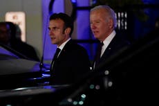 Biden hosts Macron amid friction over US climate law